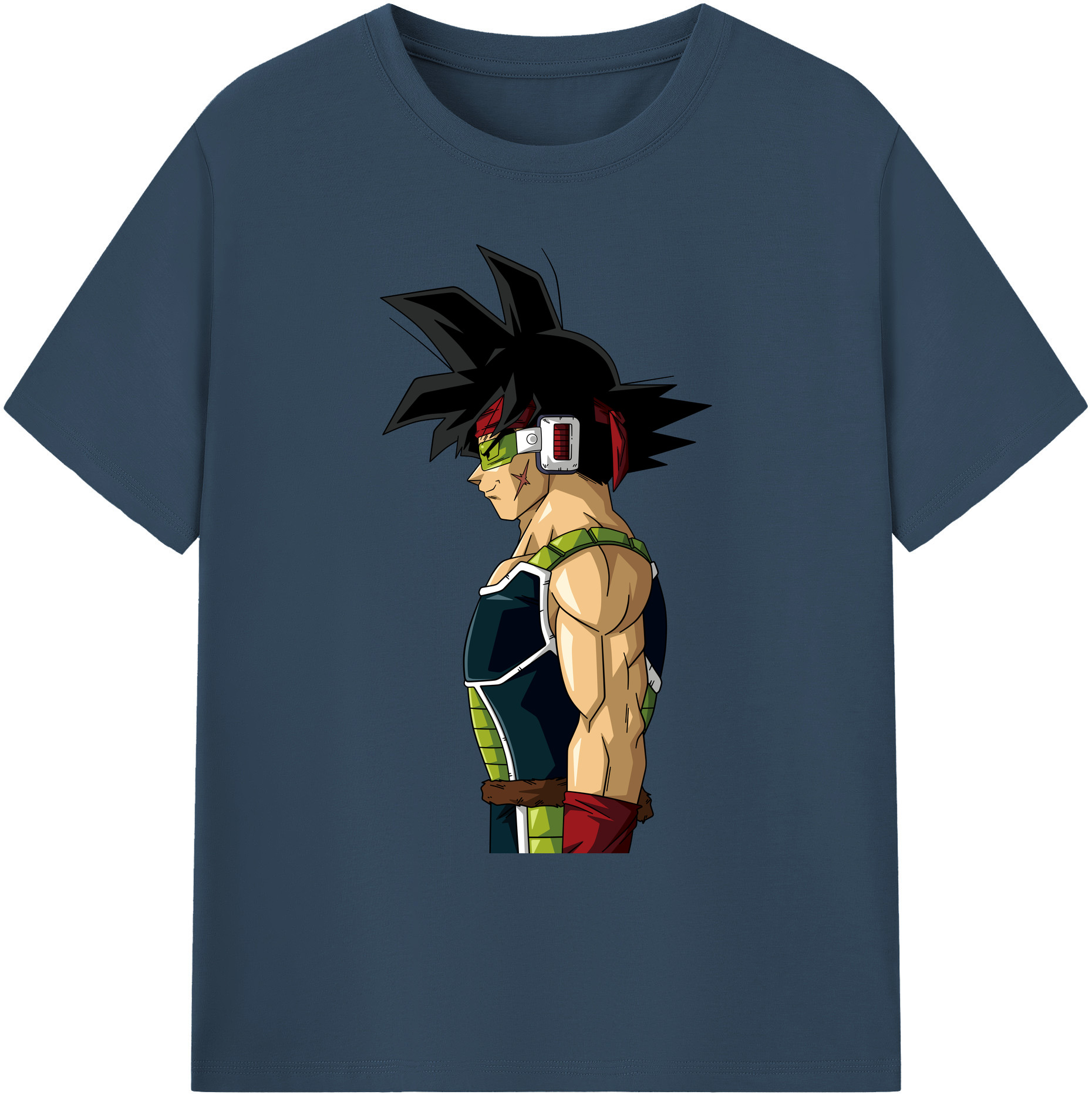 （画像用） ドラゴンボール バーダック DRAGON BALL Burdock 綿100％ メンズ半袖Tシャツ｜肌触りやわらか＆通気性