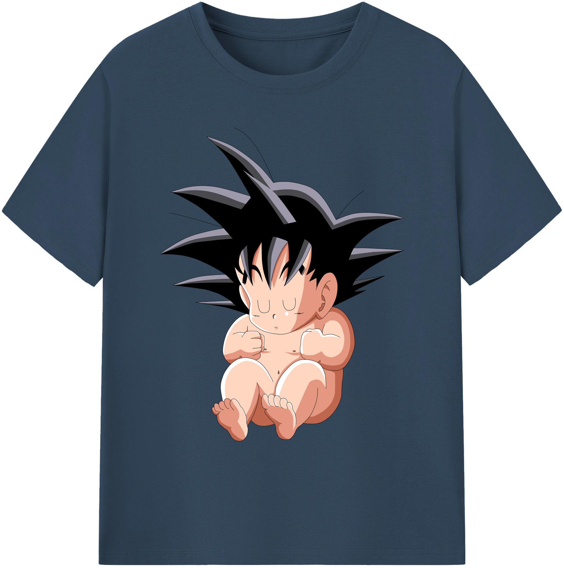 （画像用） ドラゴンボール 孫悟空（そん ごくう）Son Goku カカロット DRAGON BALL Kakarotto 綿100％ メンズ半袖Tシャツ｜肌触りやわらか＆通気性