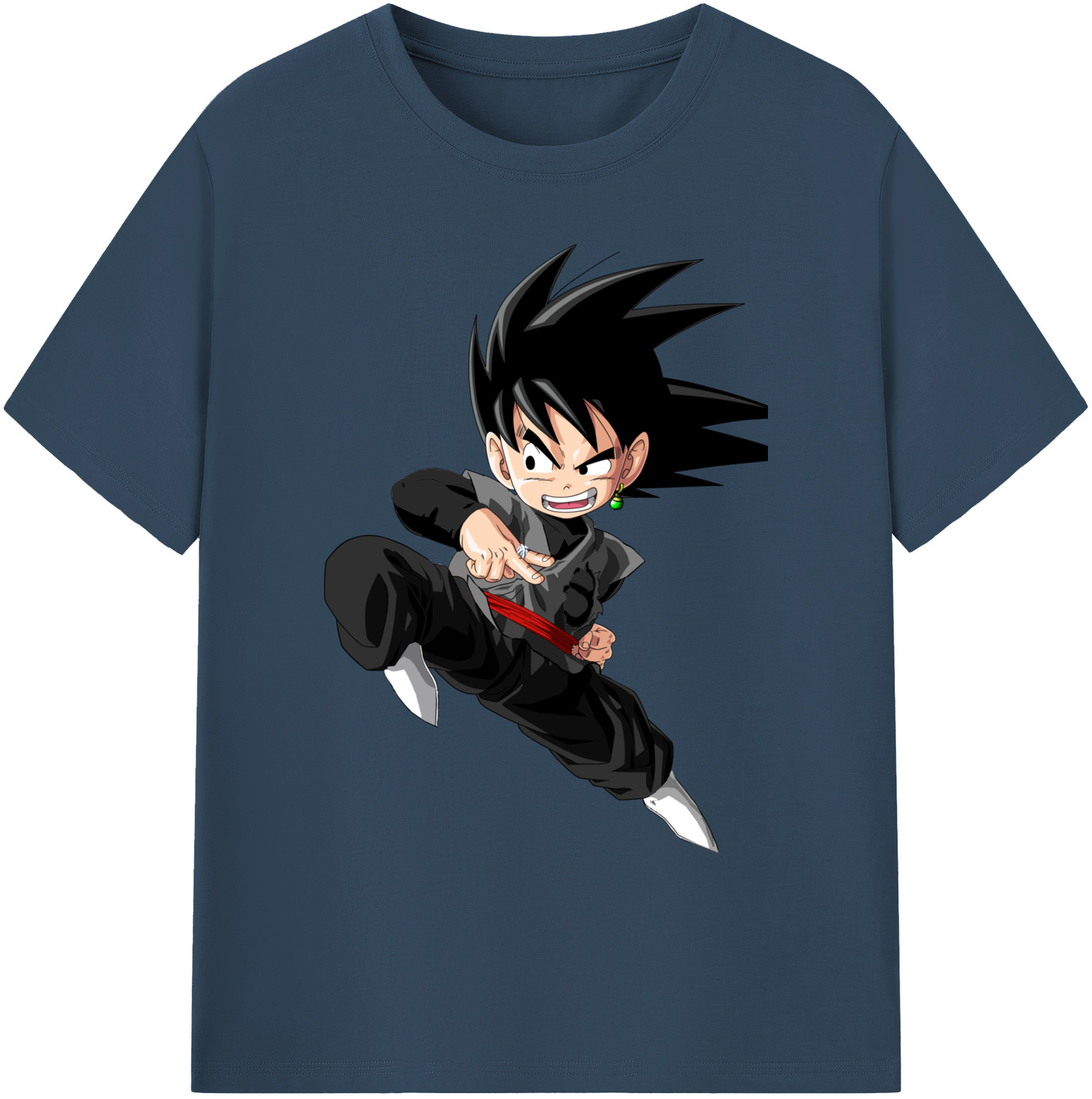 （画像用） ドラゴンボール 孫悟空（そん ごくう）Son Goku カカロット DRAGON BALL Kakarotto 綿100％ メンズ半袖Tシャツ｜肌触りやわらか＆通気性
