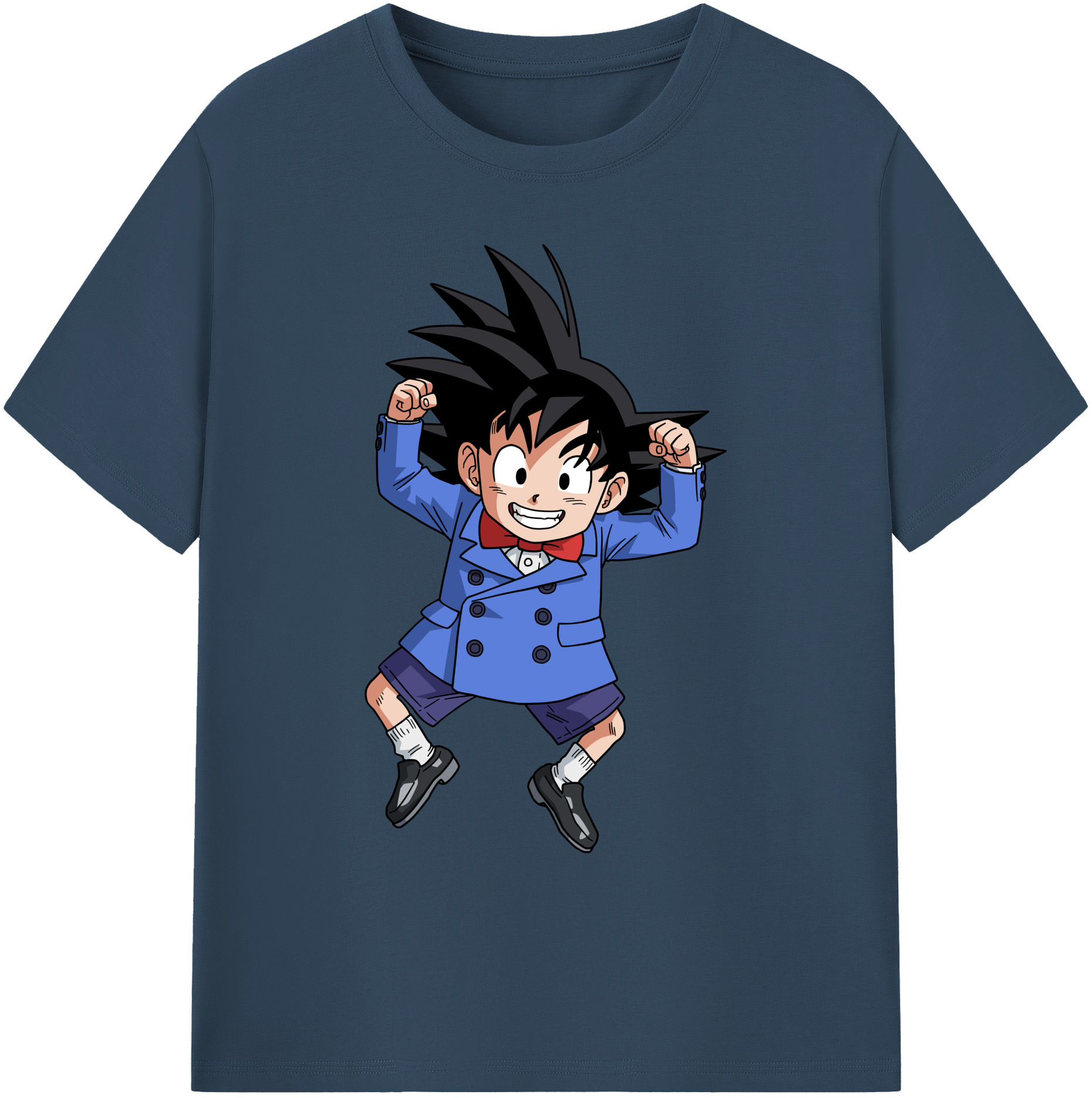 （画像用） ドラゴンボール 孫悟空（そん ごくう）Son Goku カカロット DRAGON BALL Kakarotto 綿100％ メンズ半袖Tシャツ｜肌触りやわらか＆通気性