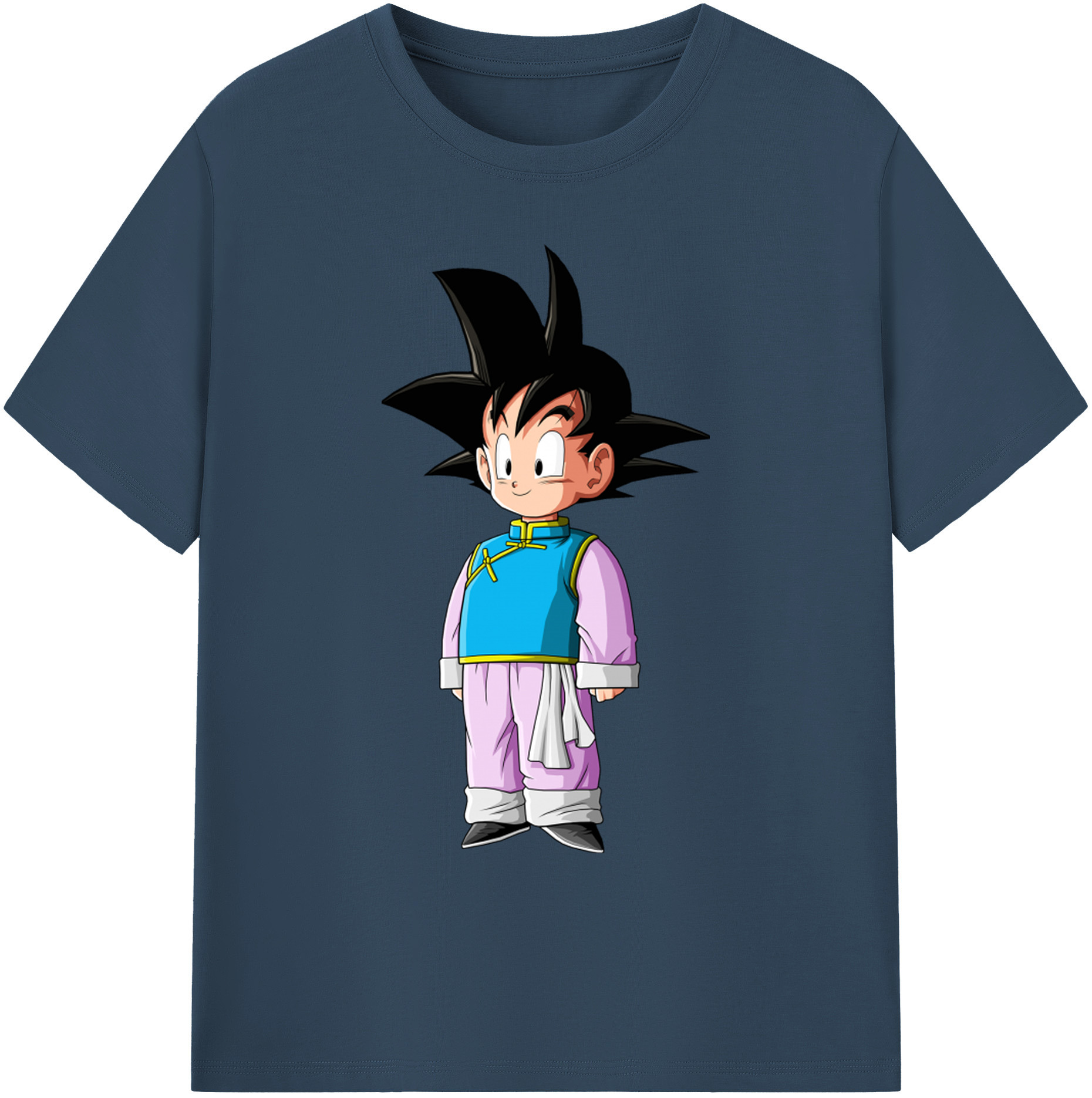 （画像用） ドラゴンボール 孫悟空（そん ごくう）Son Goku カカロット DRAGON BALL Kakarotto 綿100％ メンズ半袖Tシャツ｜肌触りやわらか＆通気性