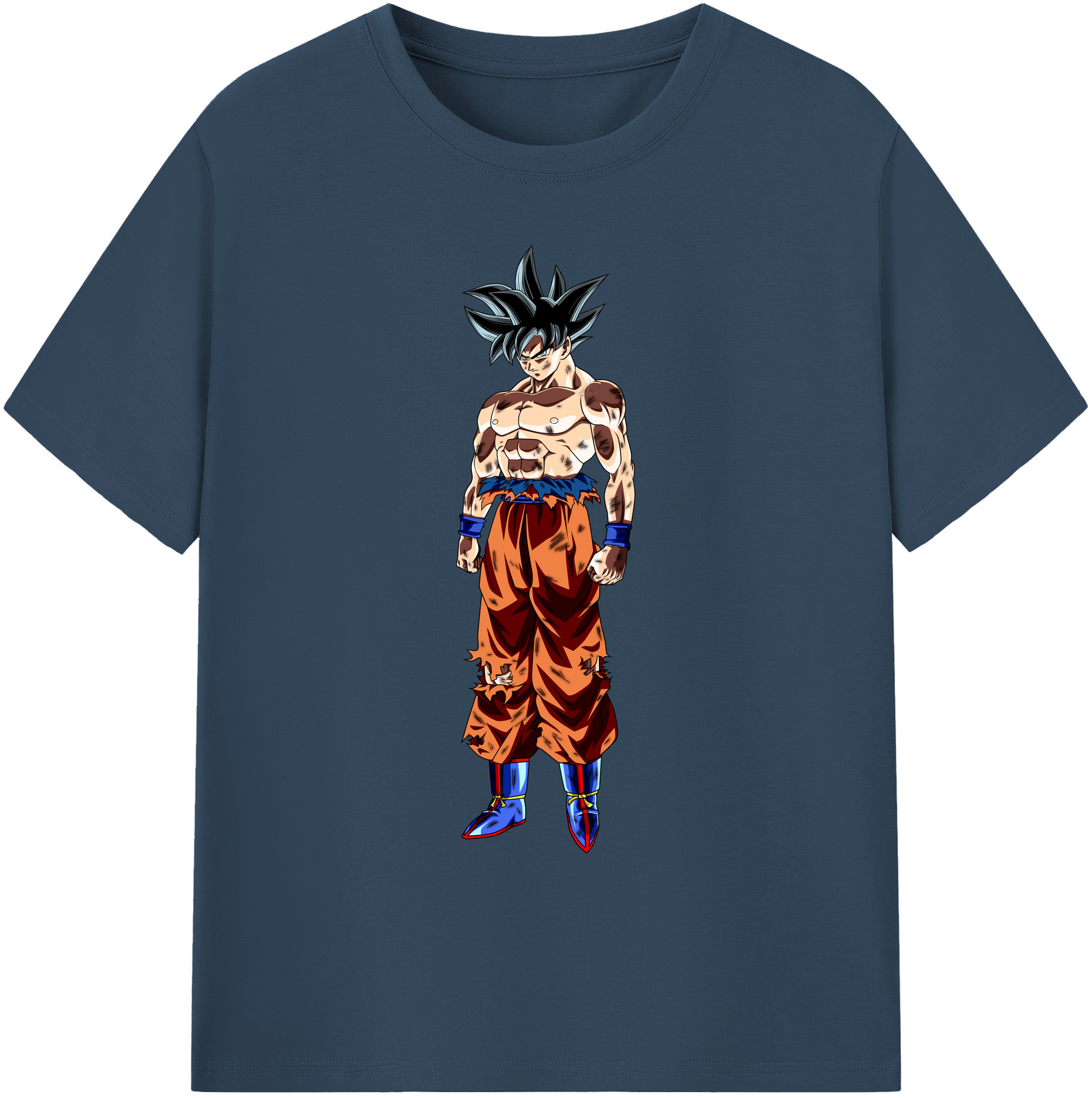 （画像用） ドラゴンボール 孫悟空（そん ごくう）Son Goku カカロット DRAGON BALL Kakarotto 綿100％ メンズ半袖Tシャツ｜肌触りやわらか＆通気性