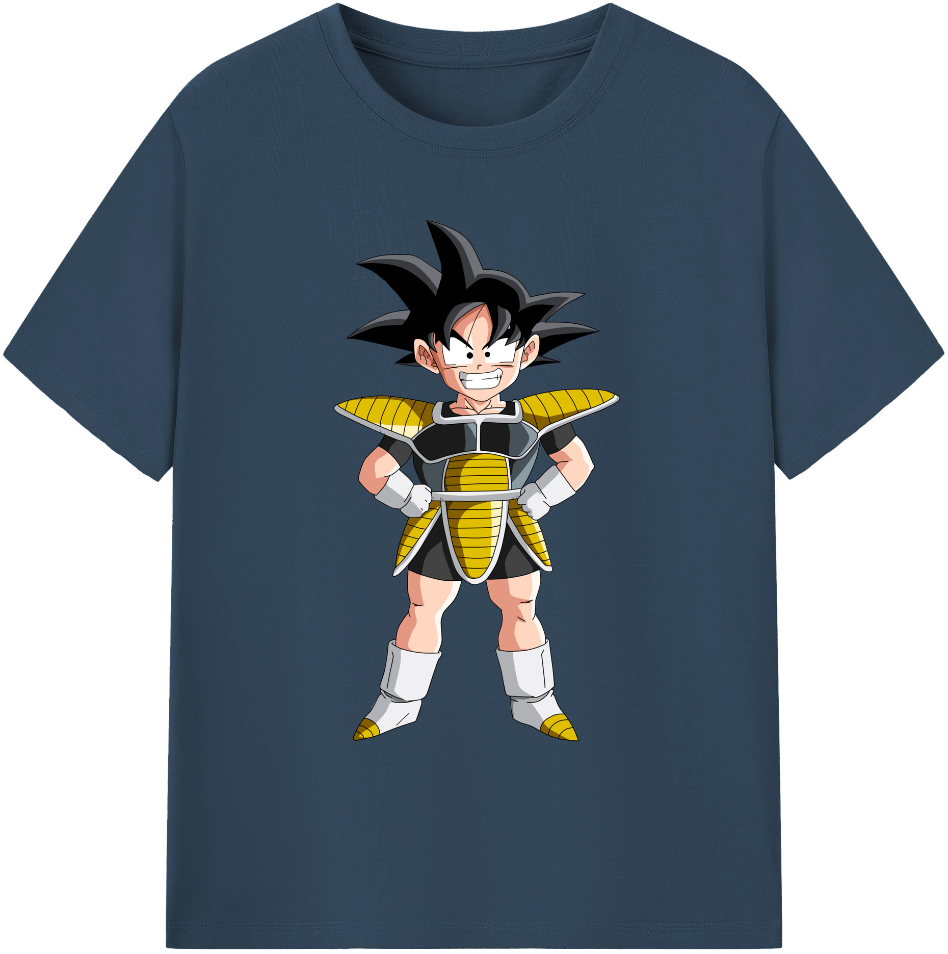 （画像用） ドラゴンボール 孫悟空（そん ごくう）Son Goku カカロット DRAGON BALL Kakarotto 綿100％ メンズ半袖Tシャツ｜肌触りやわらか＆通気性
