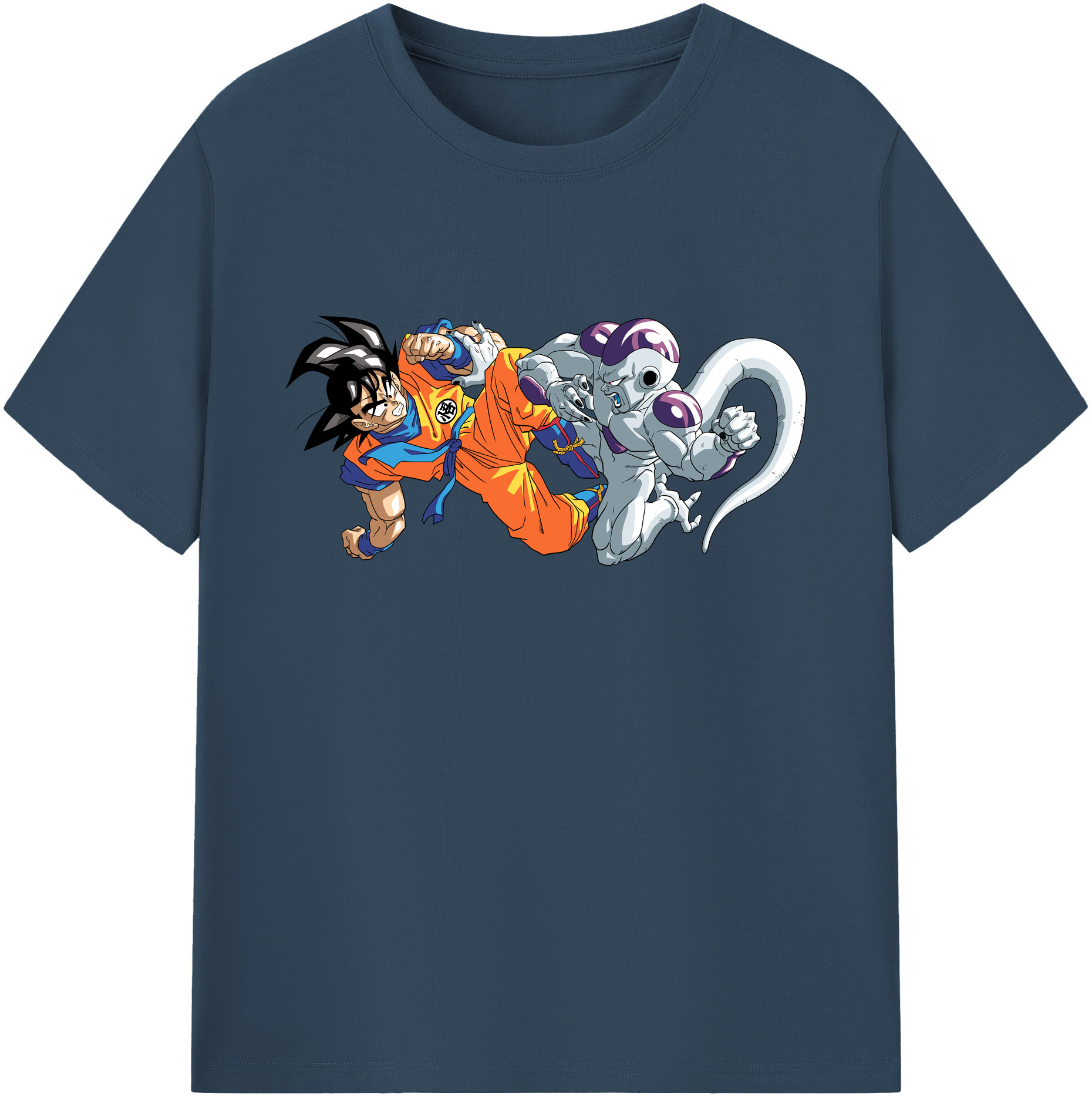 （画像用） ドラゴンボール 孫悟空（そん ごくう）Son Goku カカロット DRAGON BALL Kakarotto 綿100％ メンズ半袖Tシャツ｜肌触りやわらか＆通気性