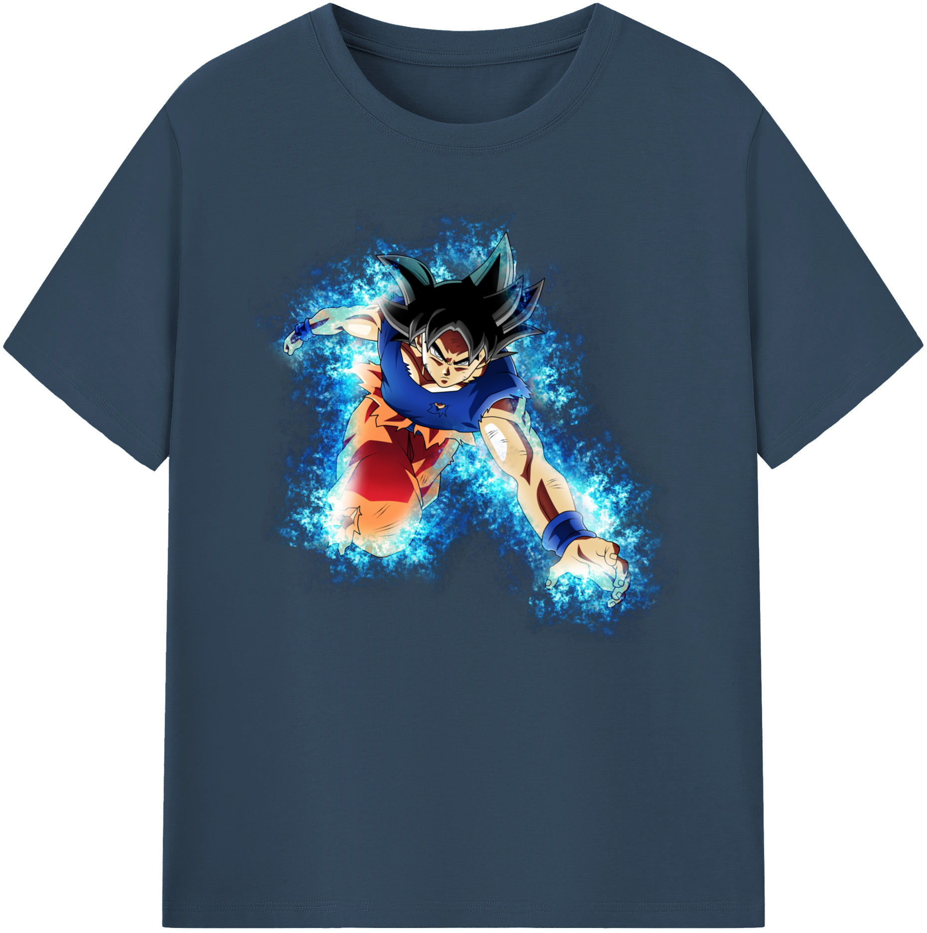 （画像用） ドラゴンボール 孫悟空（そん ごくう）Son Goku カカロット DRAGON BALL Kakarotto 綿100％ メンズ半袖Tシャツ｜肌触りやわらか＆通気性