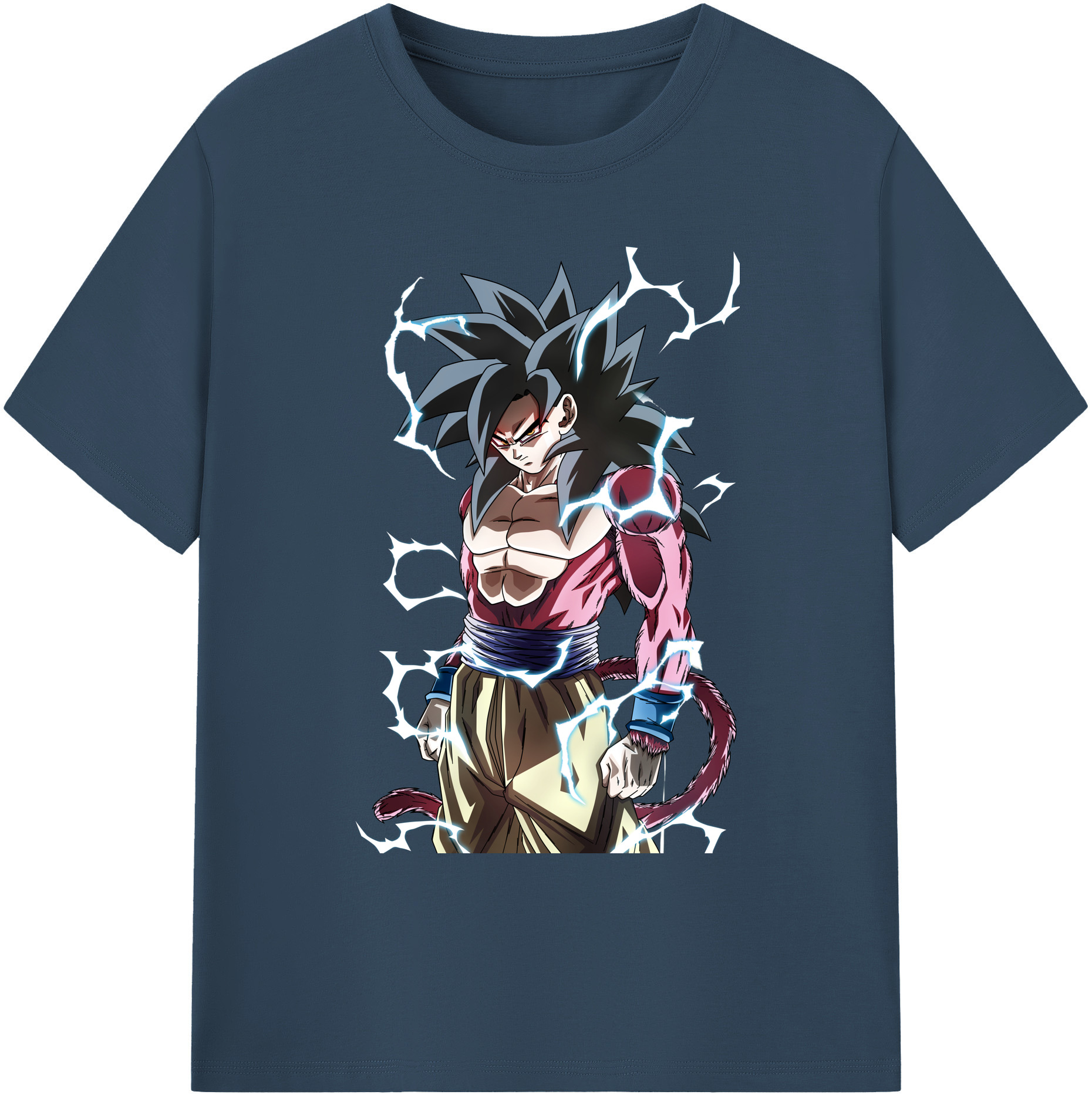（画像用） ドラゴンボール 孫悟空（そん ごくう）Son Goku カカロット DRAGON BALL Kakarotto 綿100％ メンズ半袖Tシャツ｜肌触りやわらか＆通気性