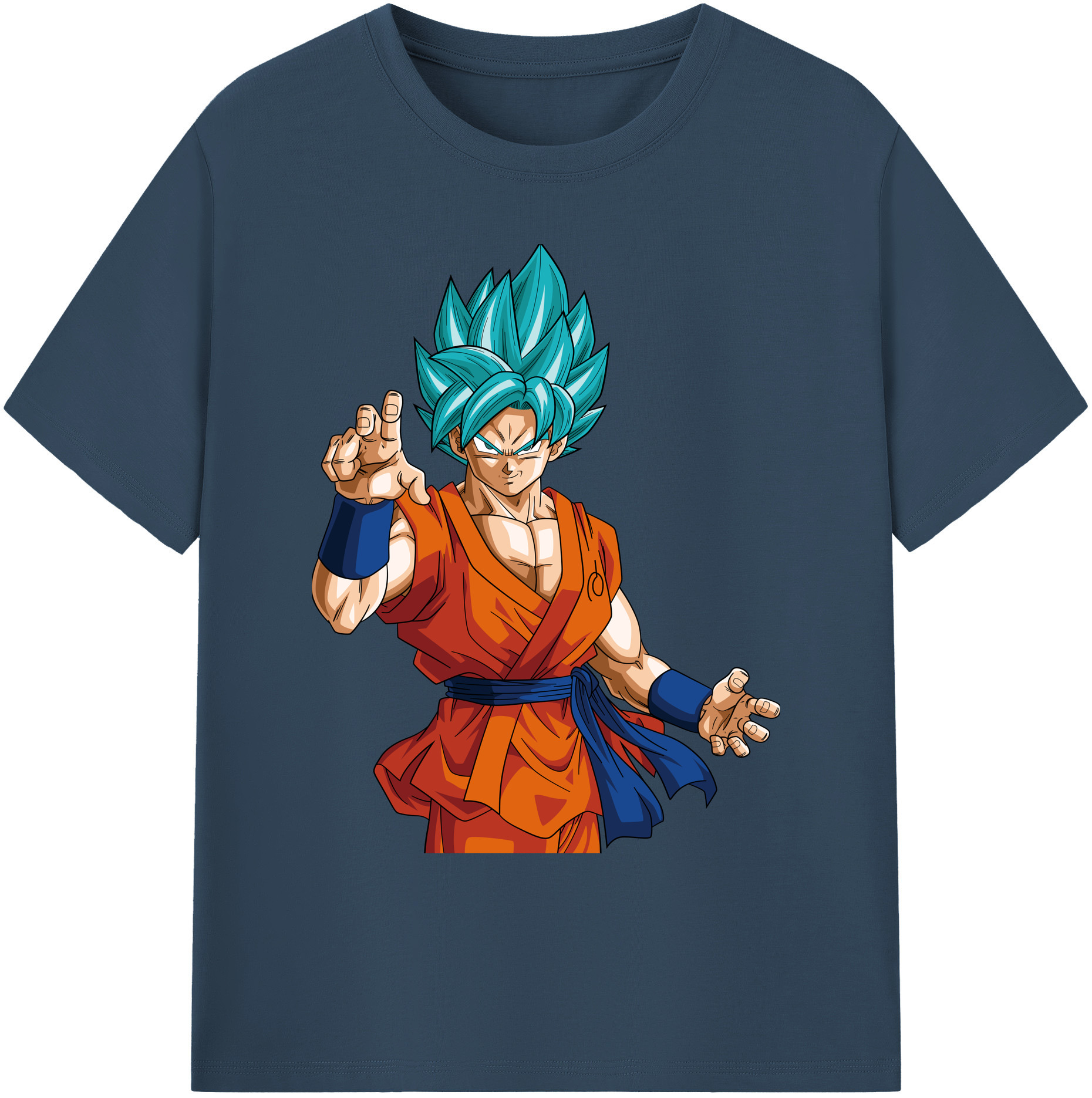 （画像用） ドラゴンボール 孫悟空（そん ごくう）Son Goku カカロット DRAGON BALL Kakarotto 綿100％ メンズ半袖Tシャツ｜肌触りやわらか＆通気性