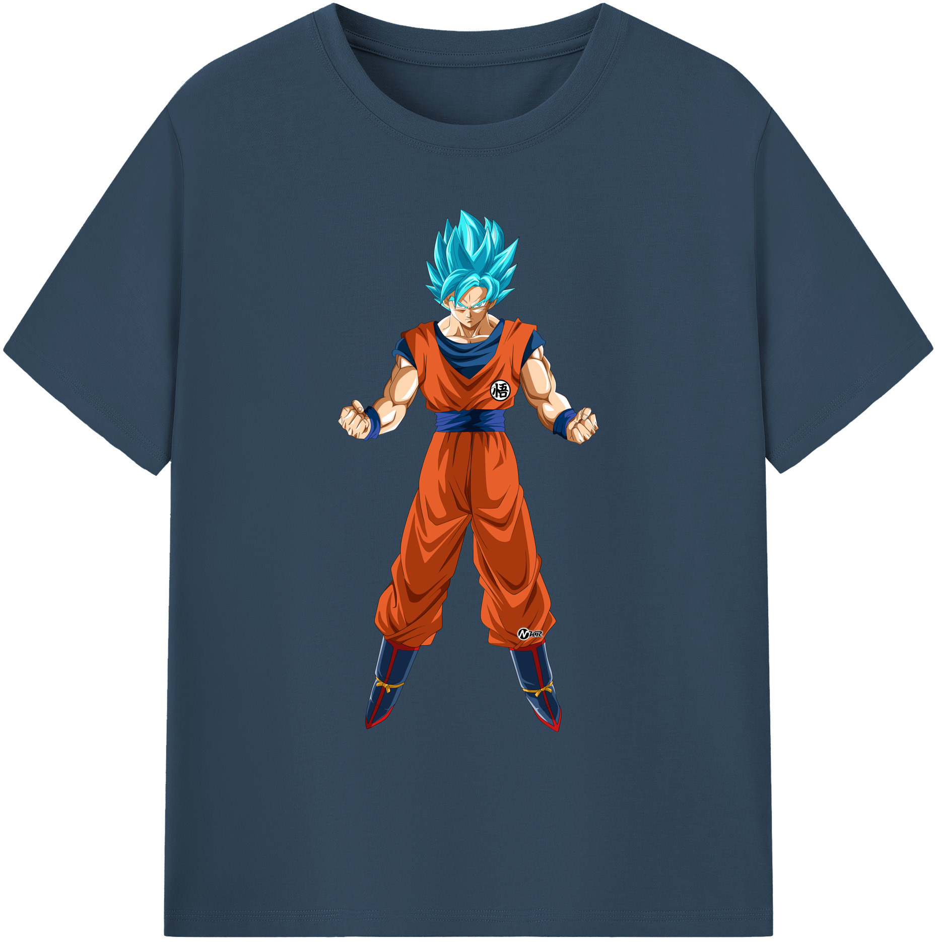 （画像用） ドラゴンボール 孫悟空（そん ごくう）Son Goku カカロット DRAGON BALL Kakarotto 綿100％ メンズ半袖Tシャツ｜肌触りやわらか＆通気性