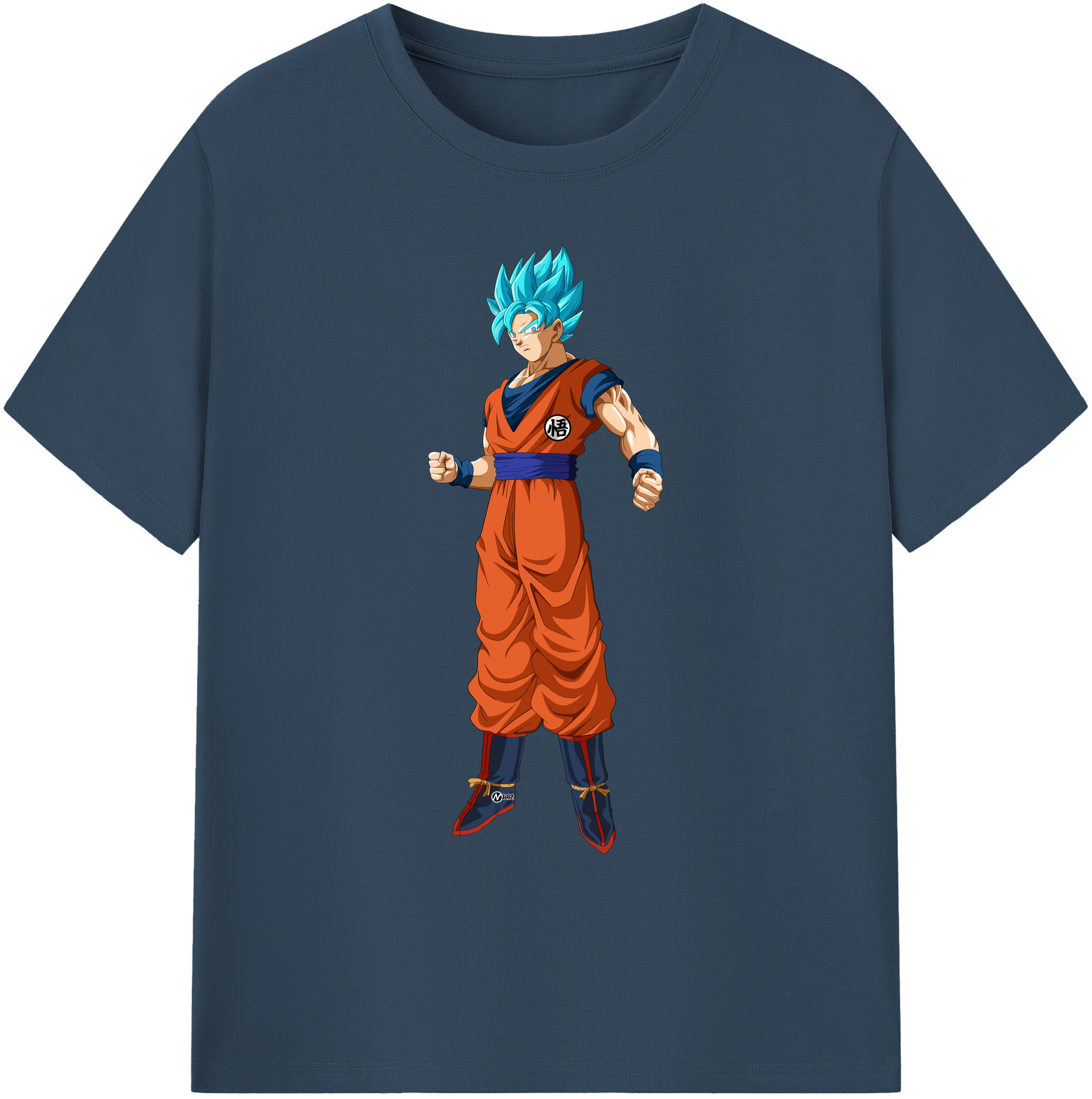 （画像用） ドラゴンボール 孫悟空（そん ごくう）Son Goku カカロット DRAGON BALL Kakarotto 綿100％ メンズ半袖Tシャツ｜肌触りやわらか＆通気性