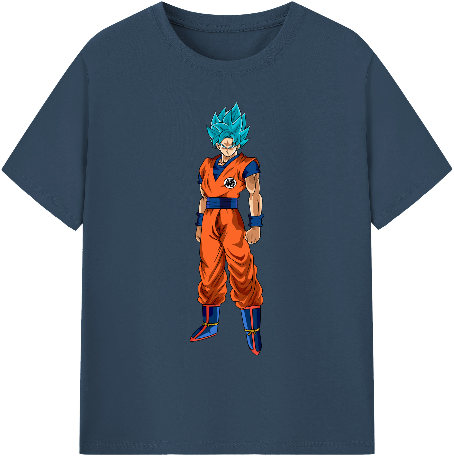 （画像用） ドラゴンボール 孫悟空（そん ごくう）Son Goku カカロット DRAGON BALL Kakarotto 綿100％ メンズ半袖Tシャツ｜肌触りやわらか＆通気性