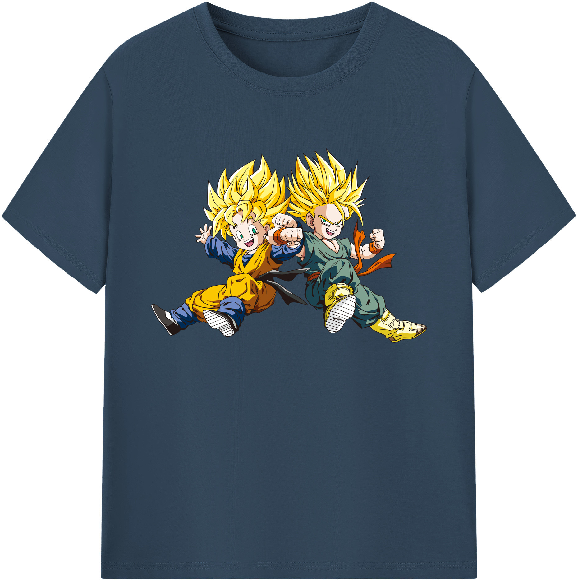 （画像用） ドラゴンボール 孫悟空（そん ごくう）Son Goku カカロット DRAGON BALL Kakarotto 綿100％ メンズ半袖Tシャツ｜肌触りやわらか＆通気性