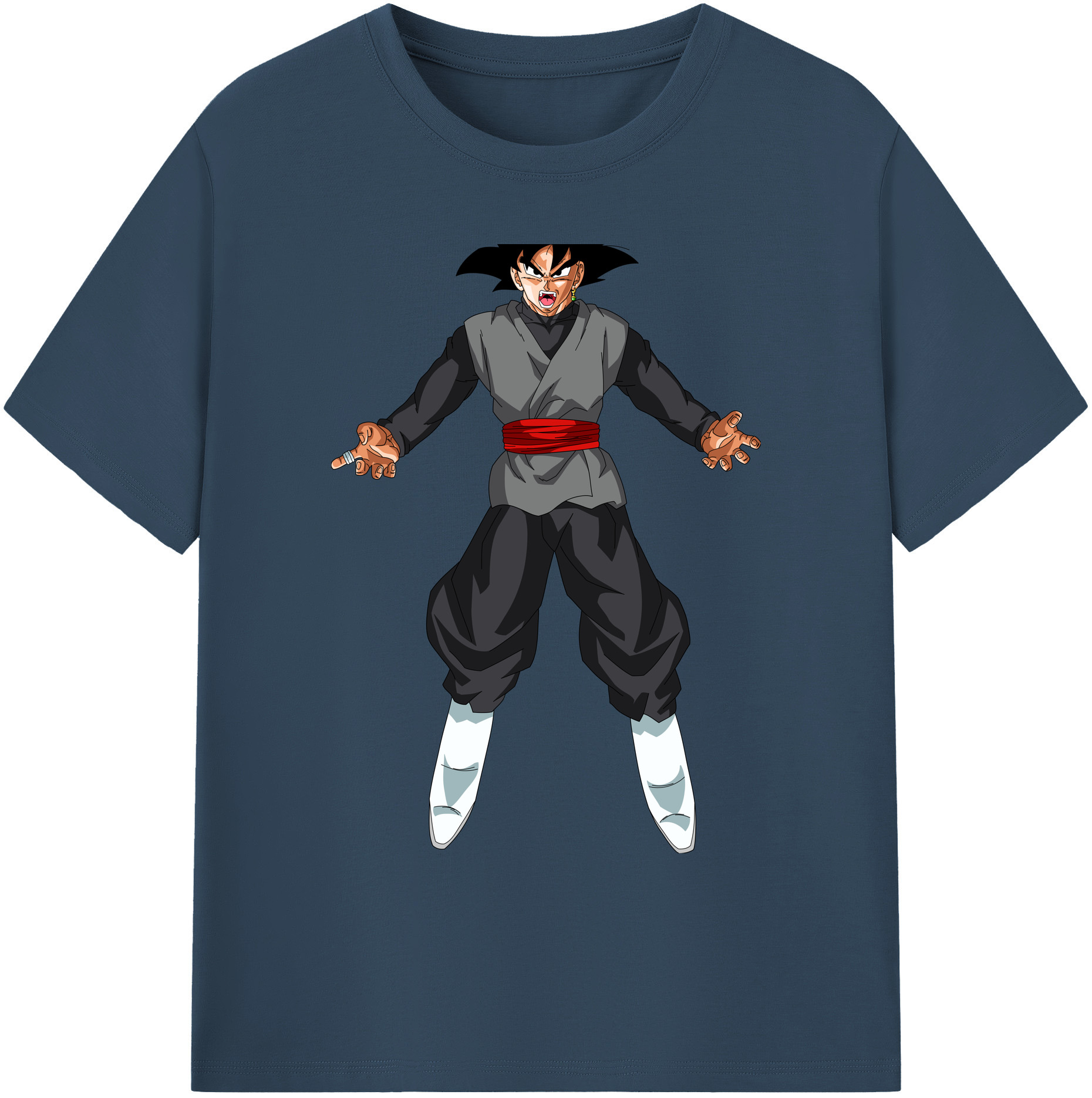 （画像用） ドラゴンボール ベジータ四世（Bejīta Yonsei）DRAGON BALL Vegeta IV 綿100％ メンズ半袖Tシャツ｜肌触りやわらか＆通気性