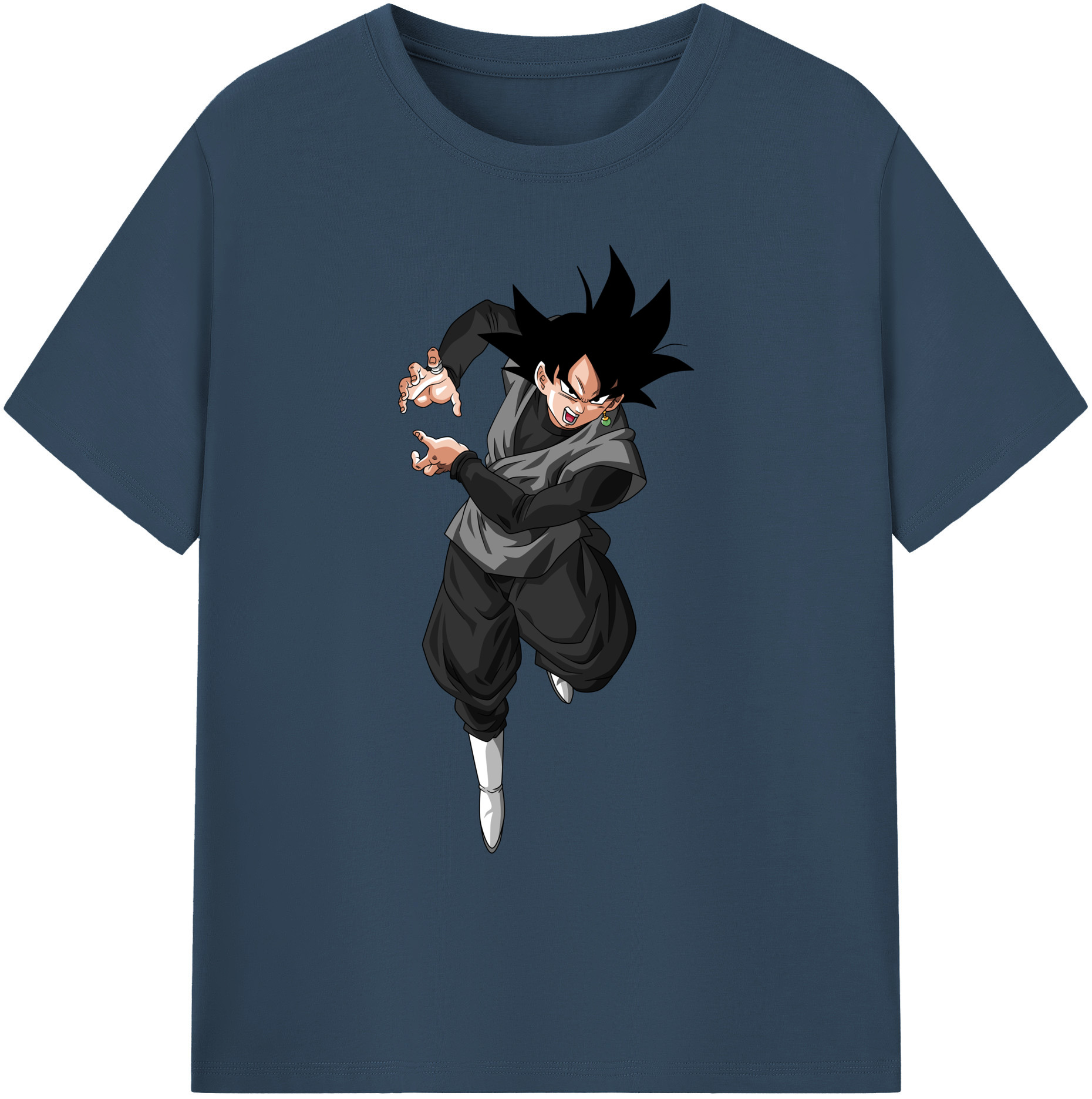 （画像用） ドラゴンボール ベジータ四世（Bejīta Yonsei）DRAGON BALL Vegeta IV 綿100％ メンズ半袖Tシャツ｜肌触りやわらか＆通気性