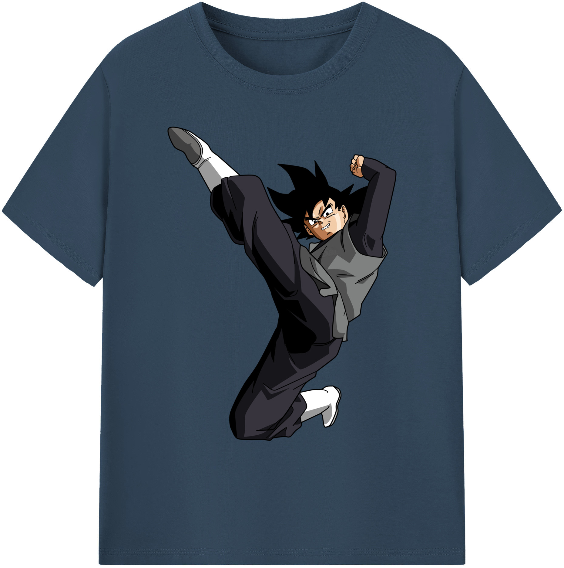 （画像用） ドラゴンボール ベジータ四世（Bejīta Yonsei）DRAGON BALL Vegeta IV 綿100％ メンズ半袖Tシャツ｜肌触りやわらか＆通気性