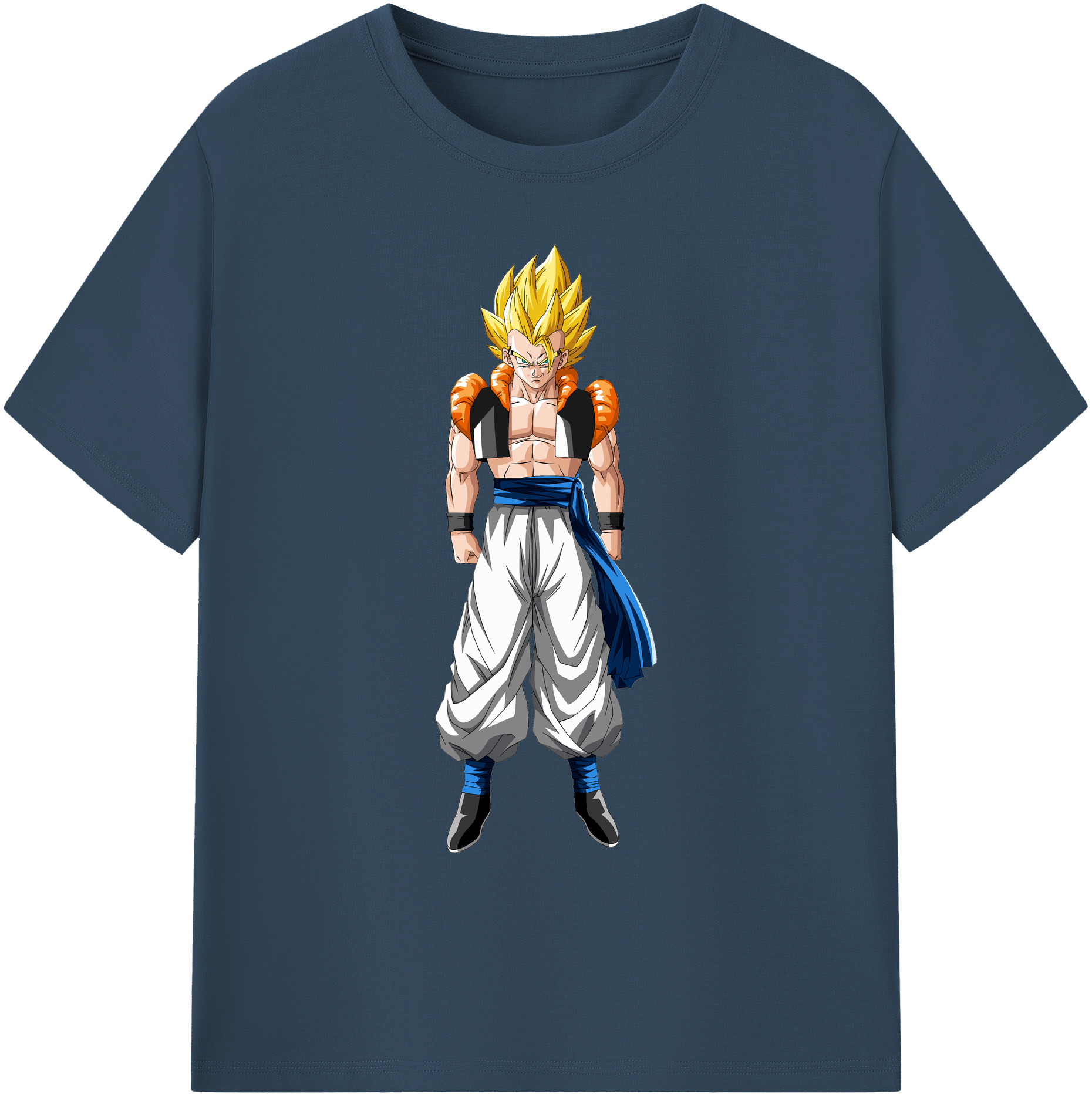 （画像用） ドラゴンボール ベジータ四世（Bejīta Yonsei）DRAGON BALL Vegeta IV 綿100％ メンズ半袖Tシャツ｜肌触りやわらか＆通気性