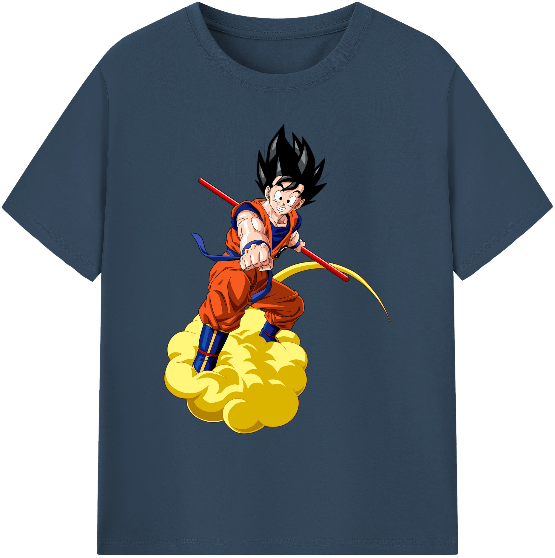 （画像用） ドラゴンボール 孫 悟飯（そんごはん）DRAGON BALL Son Gohan 綿100％ メンズ半袖Tシャツ｜肌触りやわらか＆通気性