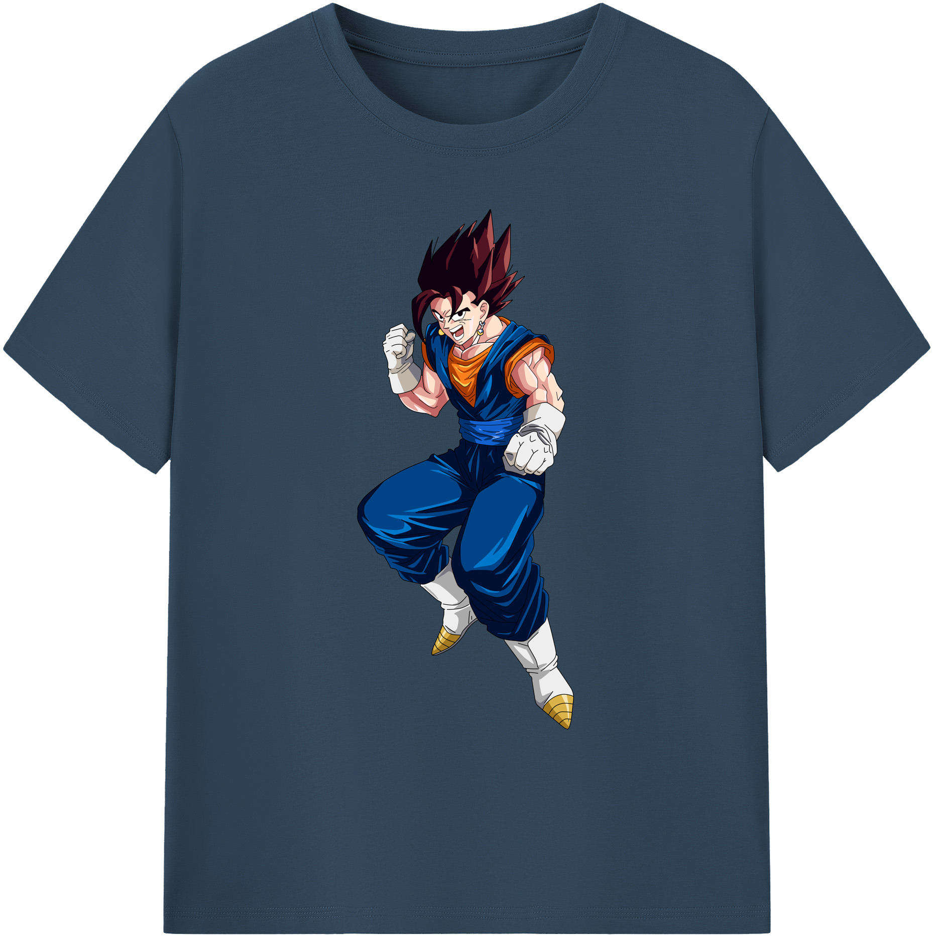 （画像用） ドラゴンボール 孫 悟飯（そんごはん）DRAGON BALL Son Gohan 綿100％ メンズ半袖Tシャツ｜肌触りやわらか＆通気性