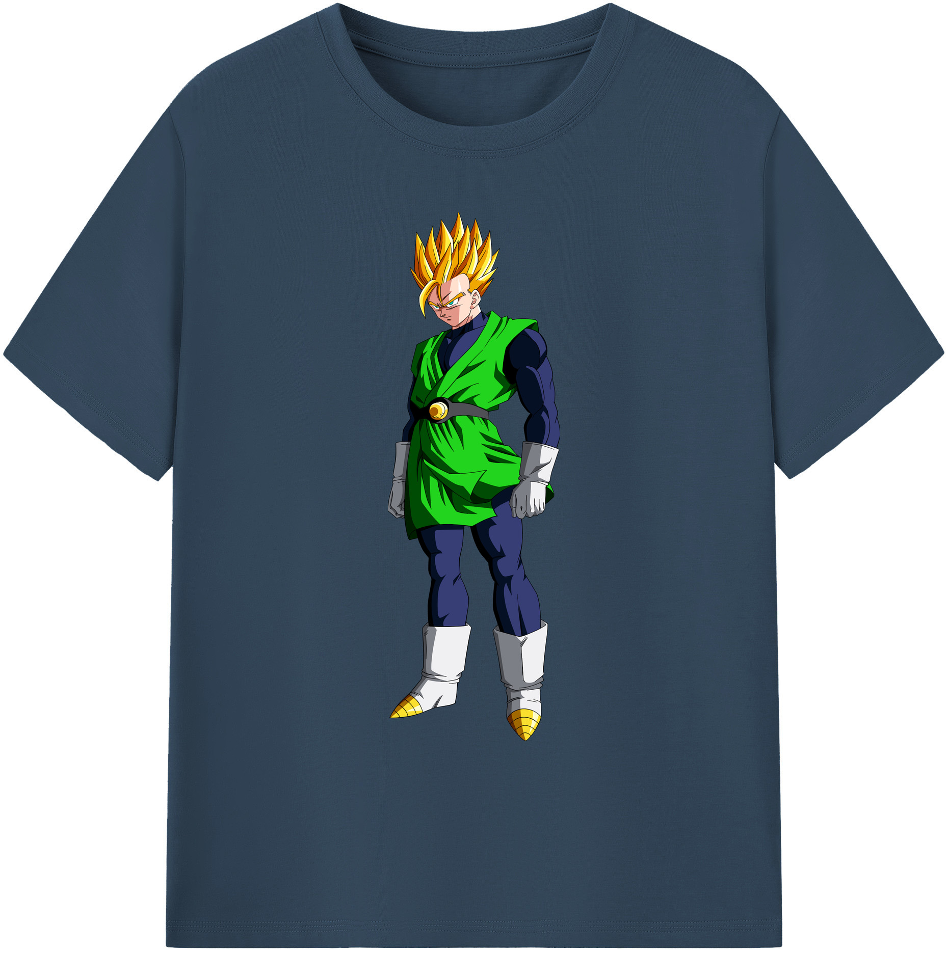 （画像用） ドラゴンボール 孫 悟飯（そんごはん）DRAGON BALL Son Gohan 綿100％ メンズ半袖Tシャツ｜肌触りやわらか＆通気性