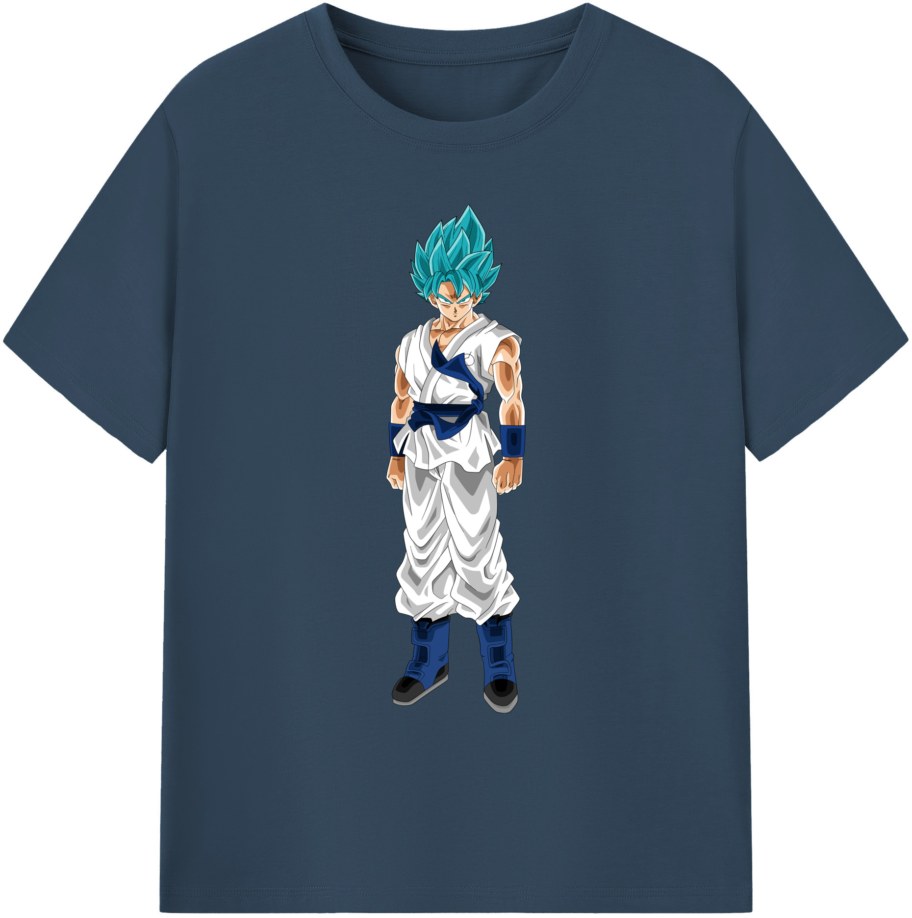 （画像用） ドラゴンボール 孫 悟飯（そんごはん）DRAGON BALL Son Gohan 綿100％ メンズ半袖Tシャツ｜肌触りやわらか＆通気性