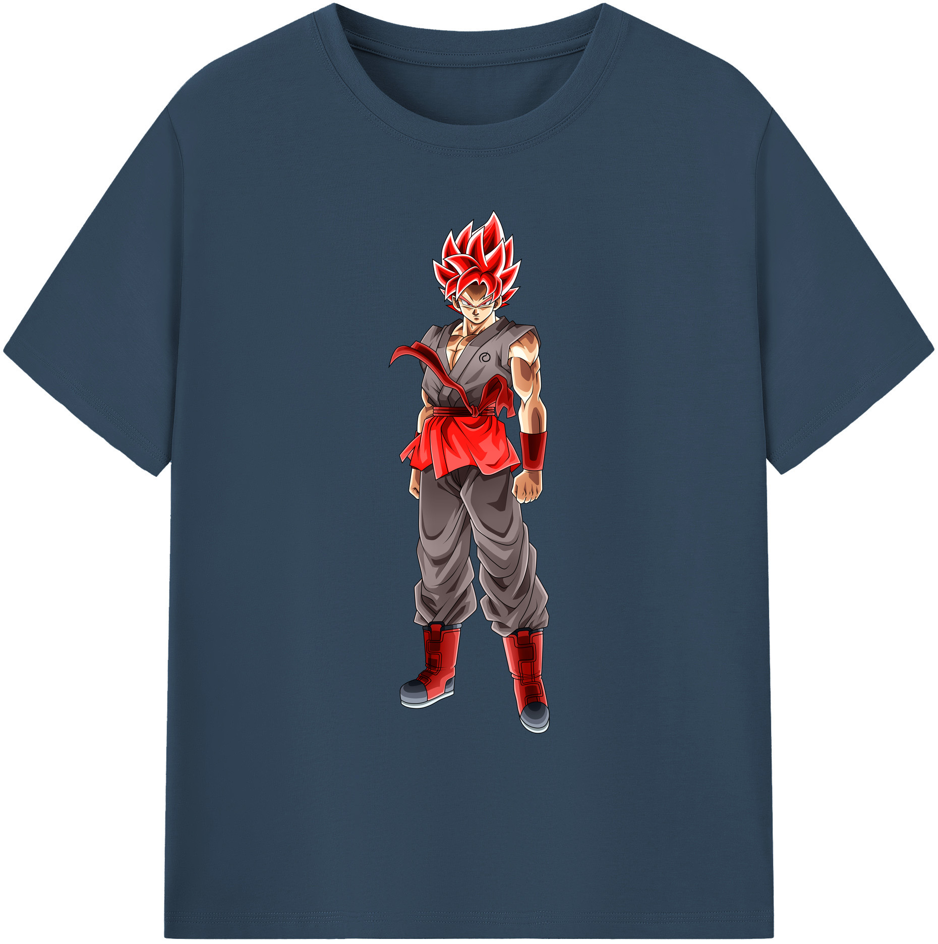 （画像用） ドラゴンボール 孫 悟飯（そんごはん）DRAGON BALL Son Gohan 綿100％ メンズ半袖Tシャツ｜肌触りやわらか＆通気性