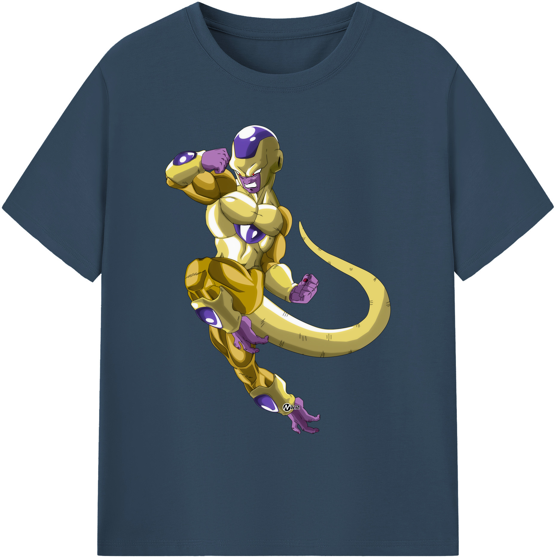 （画像用） ドラゴンボール フリーザ DRAGON BALL Frieza 綿100％ メンズ半袖Tシャツ｜肌触りやわらか＆通気性