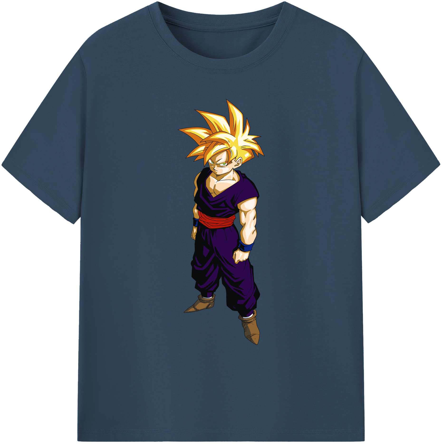 （画像用） ドラゴンボール ベジット DRAGON BALL Vegetto 綿100％ メンズ半袖Tシャツ｜肌触りやわらか＆通気性
