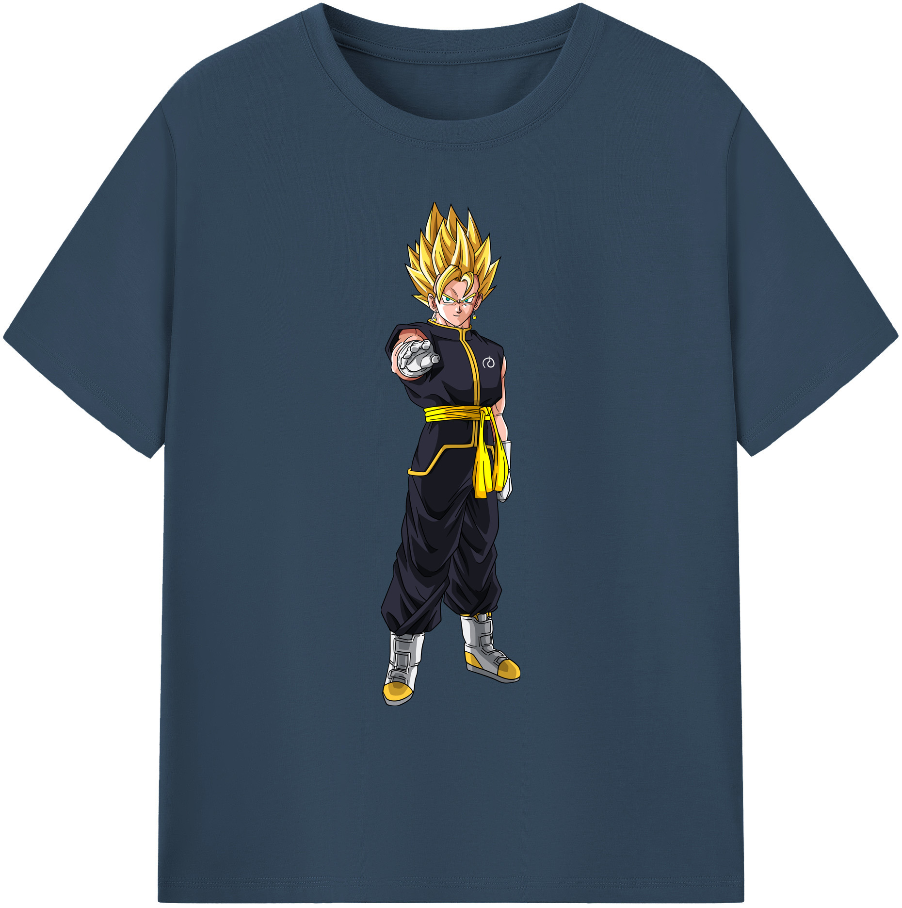 （画像用） ドラゴンボール ベジット DRAGON BALL Vegetto 綿100％ メンズ半袖Tシャツ｜肌触りやわらか＆通気性