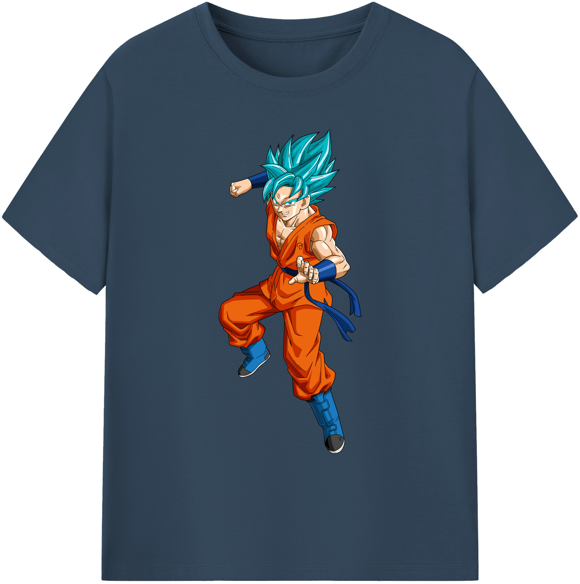 （画像用） ドラゴンボール ベジット DRAGON BALL Vegetto 綿100％ メンズ半袖Tシャツ｜肌触りやわらか＆通気性