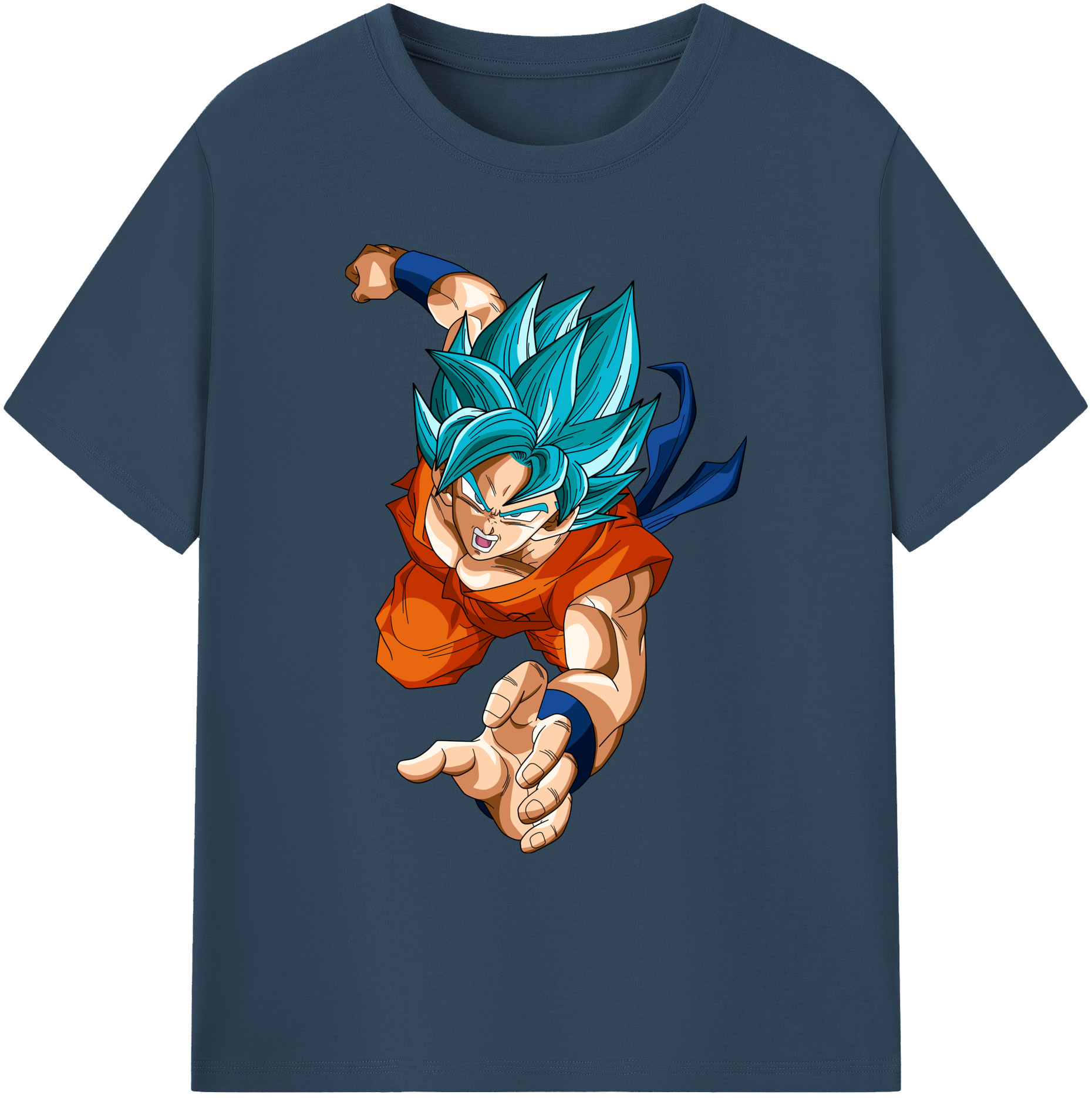 （画像用） ドラゴンボール ベジット DRAGON BALL Vegetto 綿100％ メンズ半袖Tシャツ｜肌触りやわらか＆通気性