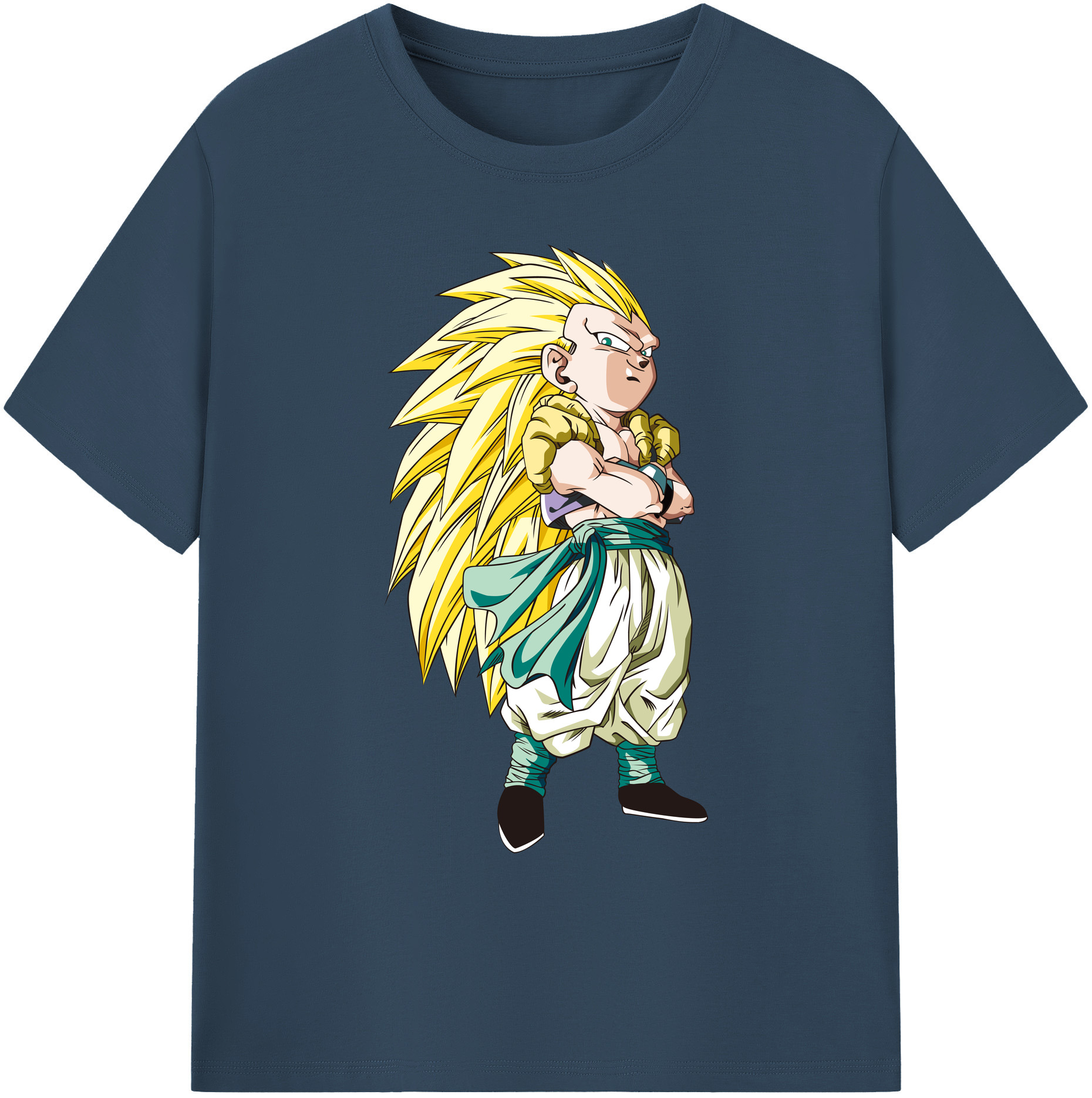 （画像用） ドラゴンボール ベジット DRAGON BALL Vegetto 綿100％ メンズ半袖Tシャツ｜肌触りやわらか＆通気性