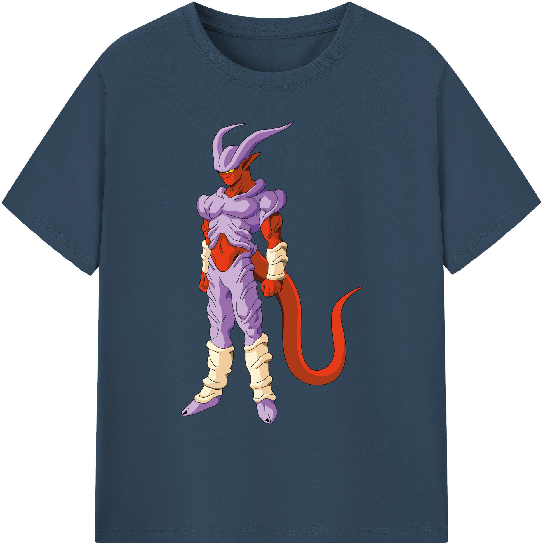 （画像用） ドラゴンボール ジャネンバ DRAGON BALL Janemba 綿100％ メンズ半袖Tシャツ｜肌触りやわらか＆通気性