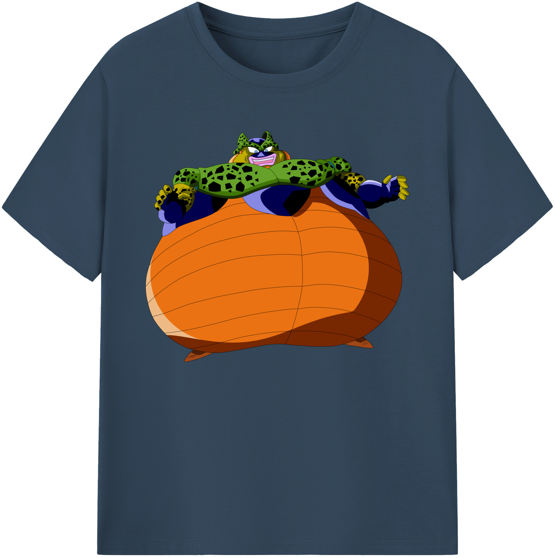 （画像用） ドラゴンボール セル DRAGON BALL Cell 綿100％ メンズ半袖Tシャツ｜肌触りやわらか＆通気性