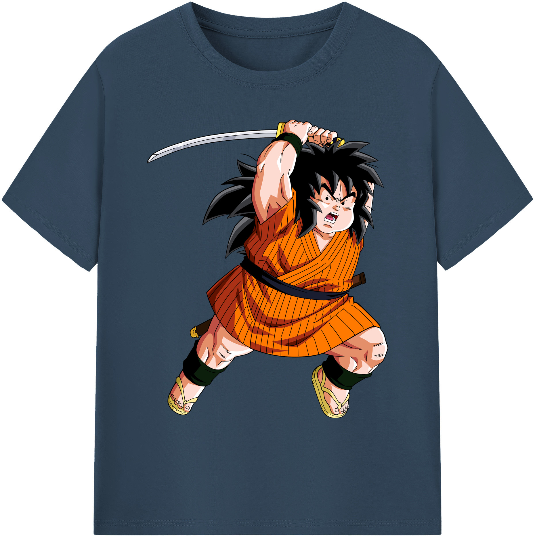 （画像用） ドラゴンボール やじろべえ DRAGON BALL Yajirobe 綿100％ メンズ半袖Tシャツ｜肌触りやわらか＆通気性