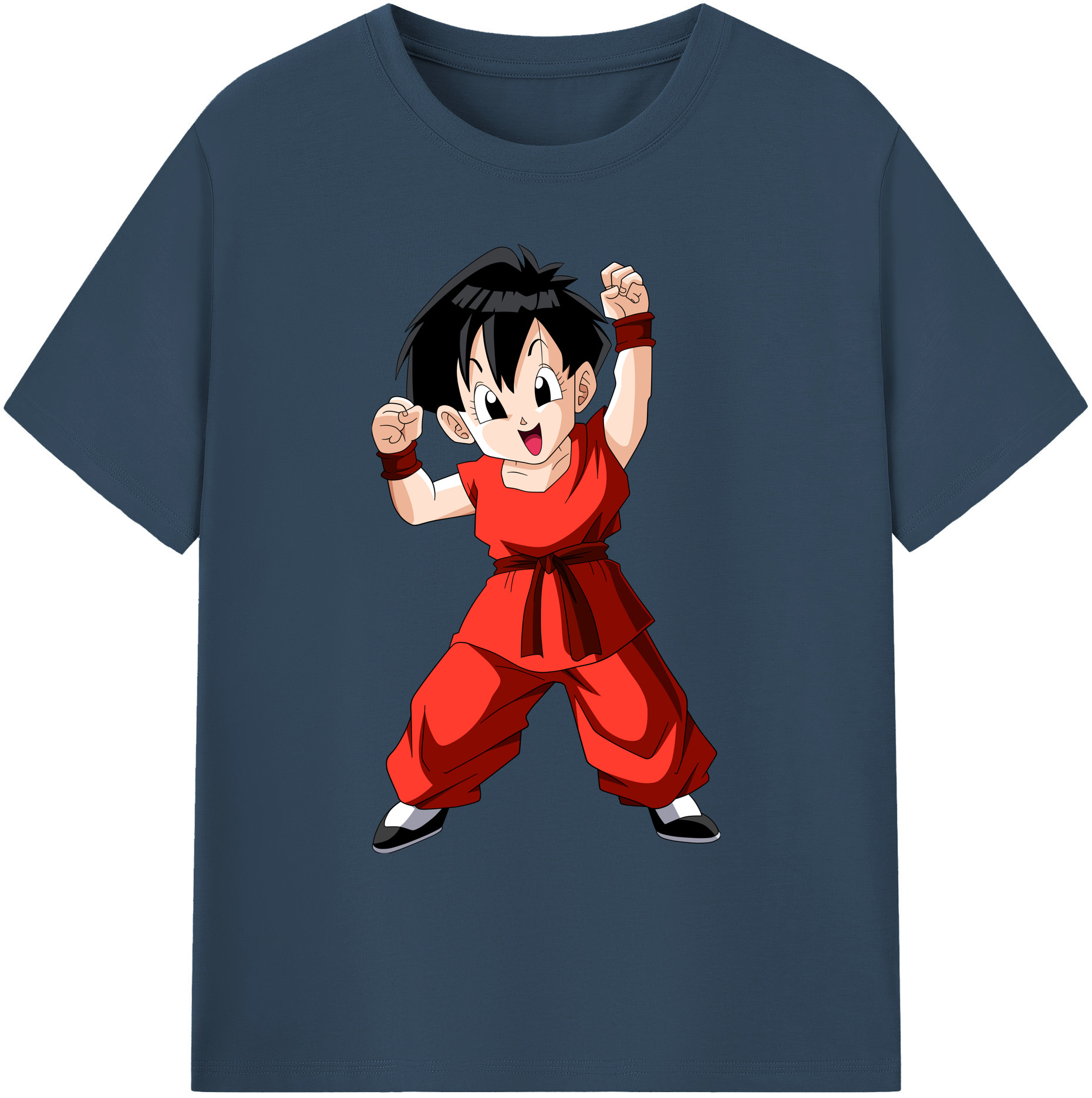 （画像用） ドラゴンボール パン DRAGON BALL Pan 綿100％ メンズ半袖Tシャツ｜肌触りやわらか＆通気性