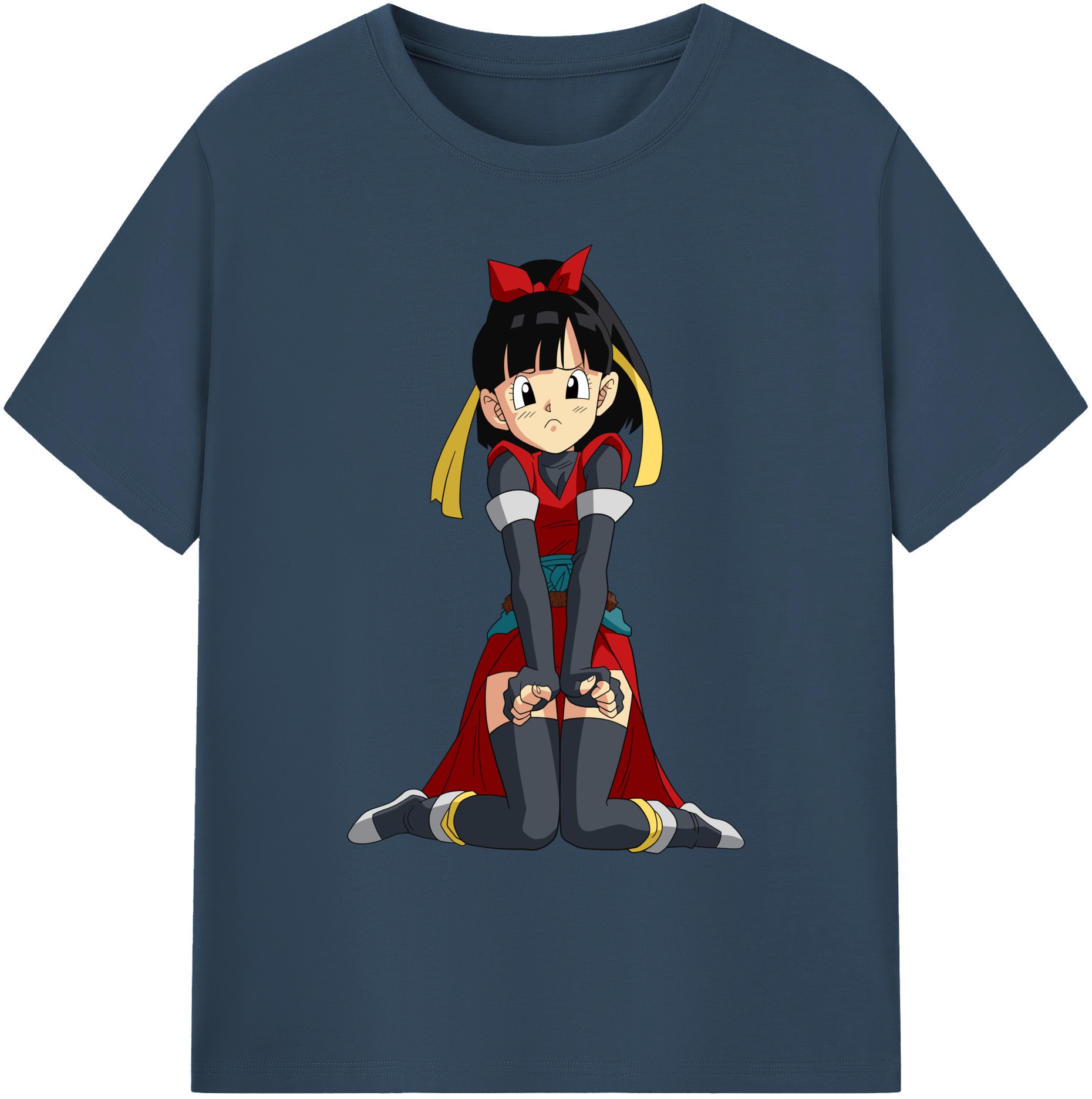 （画像用） ドラゴンボール パン DRAGON BALL Pan 綿100％ メンズ半袖Tシャツ｜肌触りやわらか＆通気性