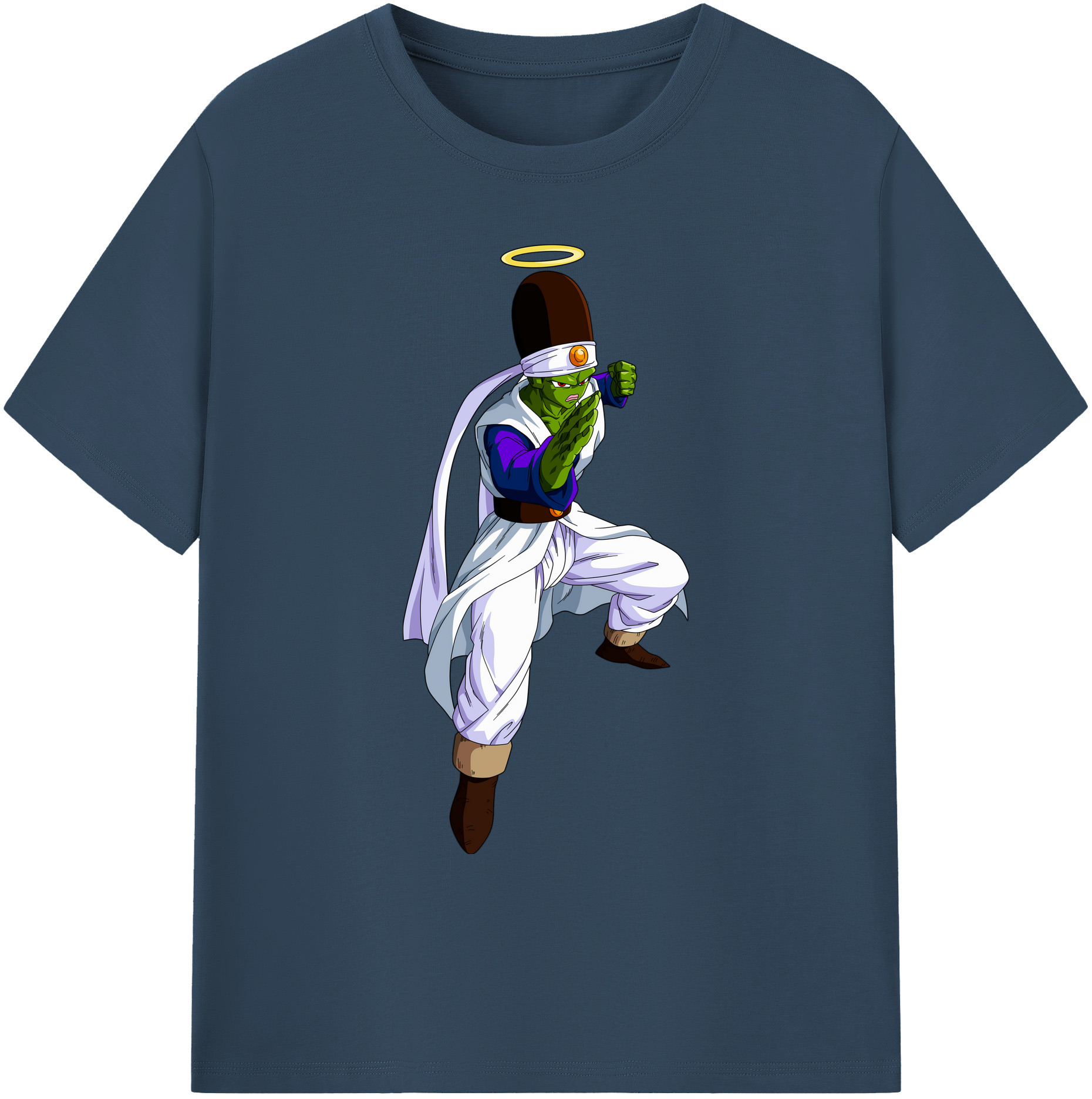 （画像用） ドラゴンボール パイクーハン DRAGON BALL Pikkon 綿100％ メンズ半袖Tシャツ｜肌触りやわらか＆通気性