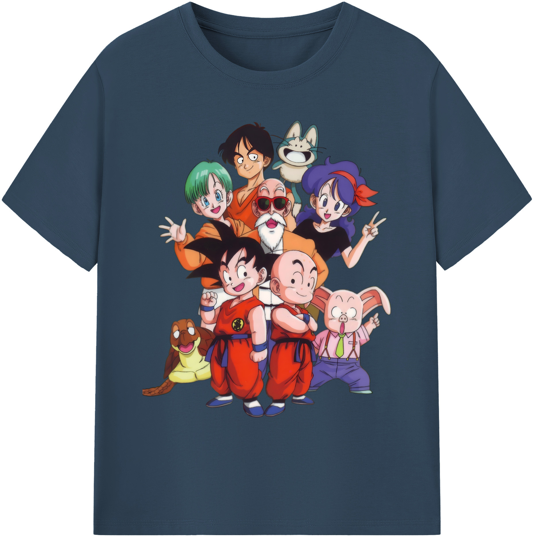 （画像用） ドラゴンボール DRAGON BALL 綿100％ メンズ半袖Tシャツ｜肌触りやわらか＆通気性