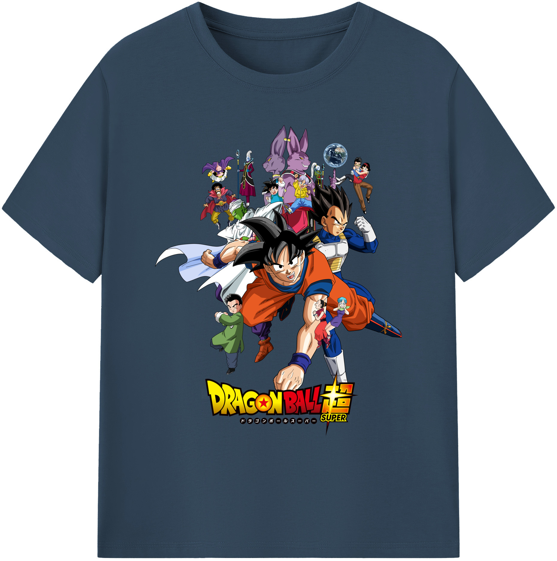 （画像用） ドラゴンボール DRAGON BALL 綿100％ メンズ半袖Tシャツ｜肌触りやわらか＆通気性