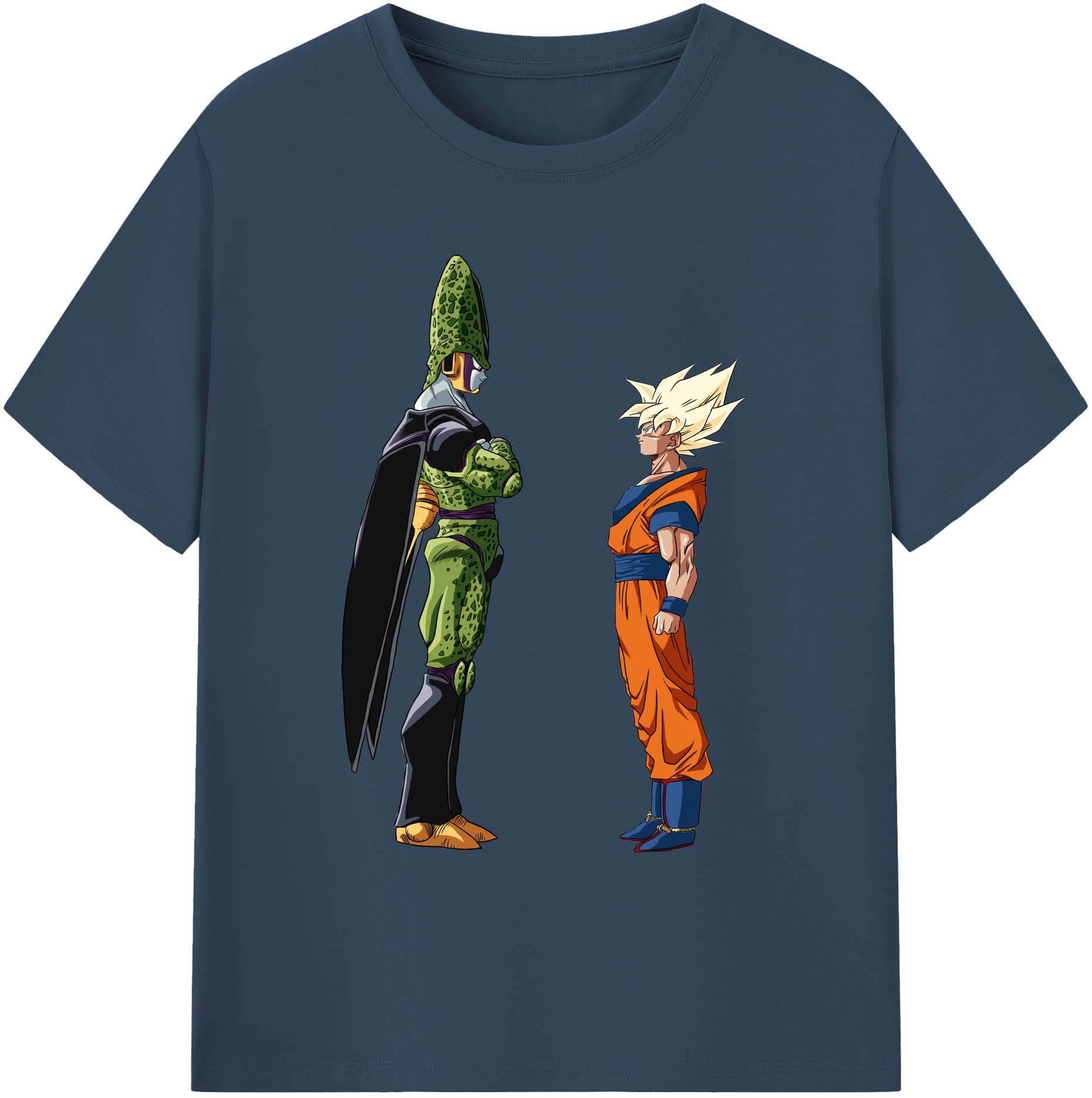 （画像用） ドラゴンボール DRAGON BALL 綿100％ メンズ半袖Tシャツ｜肌触りやわらか＆通気性