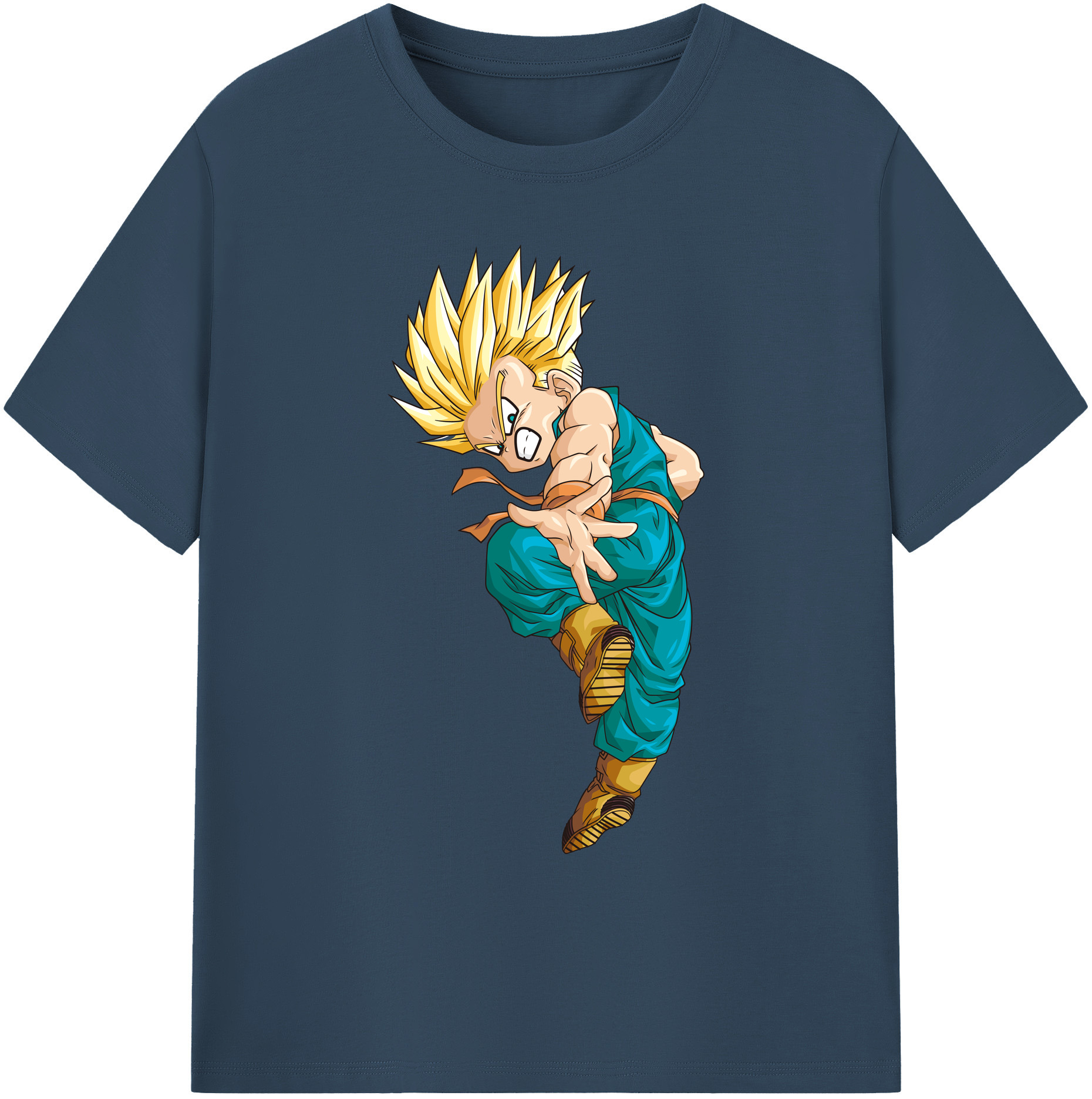 （画像用） ドラゴンボール DRAGON BALL 綿100％ メンズ半袖Tシャツ｜肌触りやわらか＆通気性