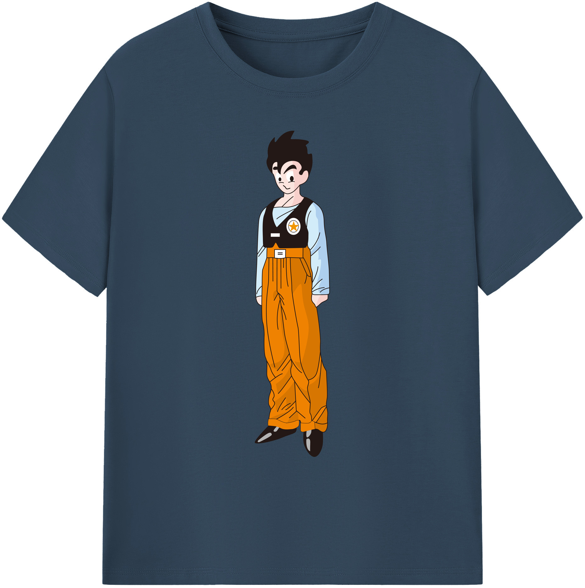 （画像用） ドラゴンボール DRAGON BALL 綿100％ メンズ半袖Tシャツ｜肌触りやわらか＆通気性