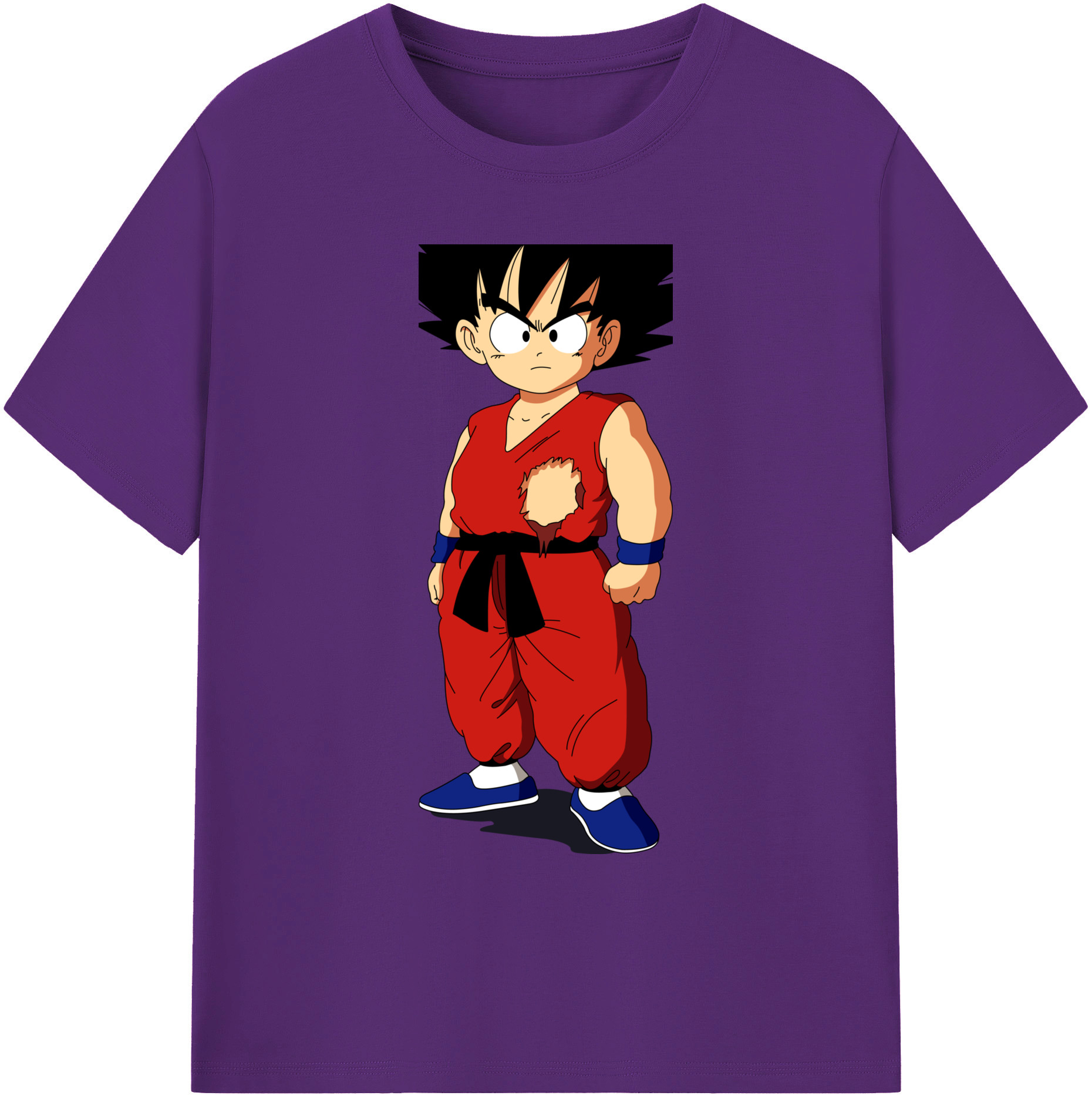 （画像用） ドラゴンボール 孫悟空（そん ごくう）Son Goku カカロット DRAGON BALL Kakarotto 綿100％ メンズ半袖Tシャツ｜肌触りやわらか＆通気性