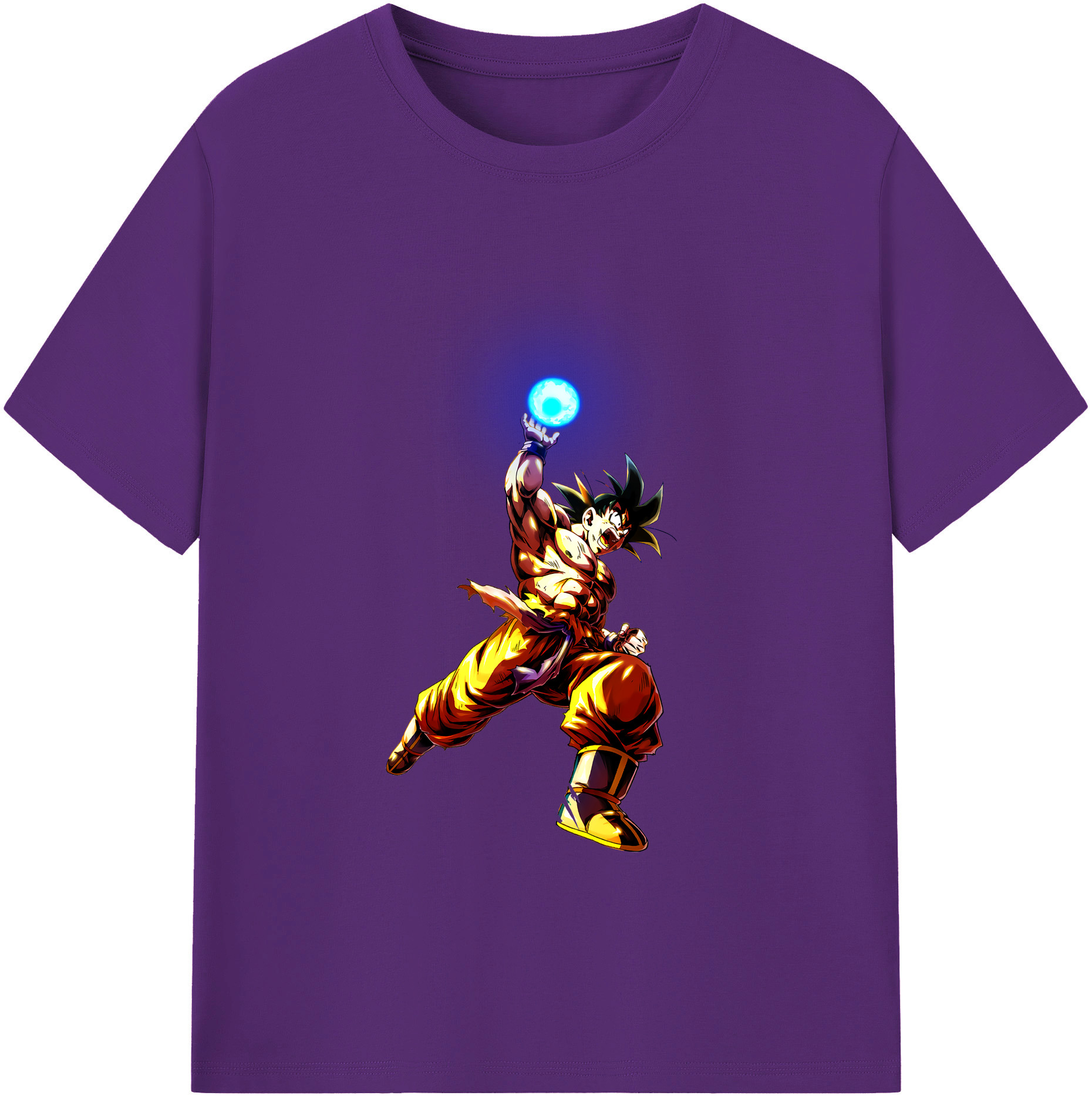 （画像用） ドラゴンボール 孫悟空（そん ごくう）Son Goku カカロット DRAGON BALL Kakarotto 綿100％ メンズ半袖Tシャツ｜肌触りやわらか＆通気性
