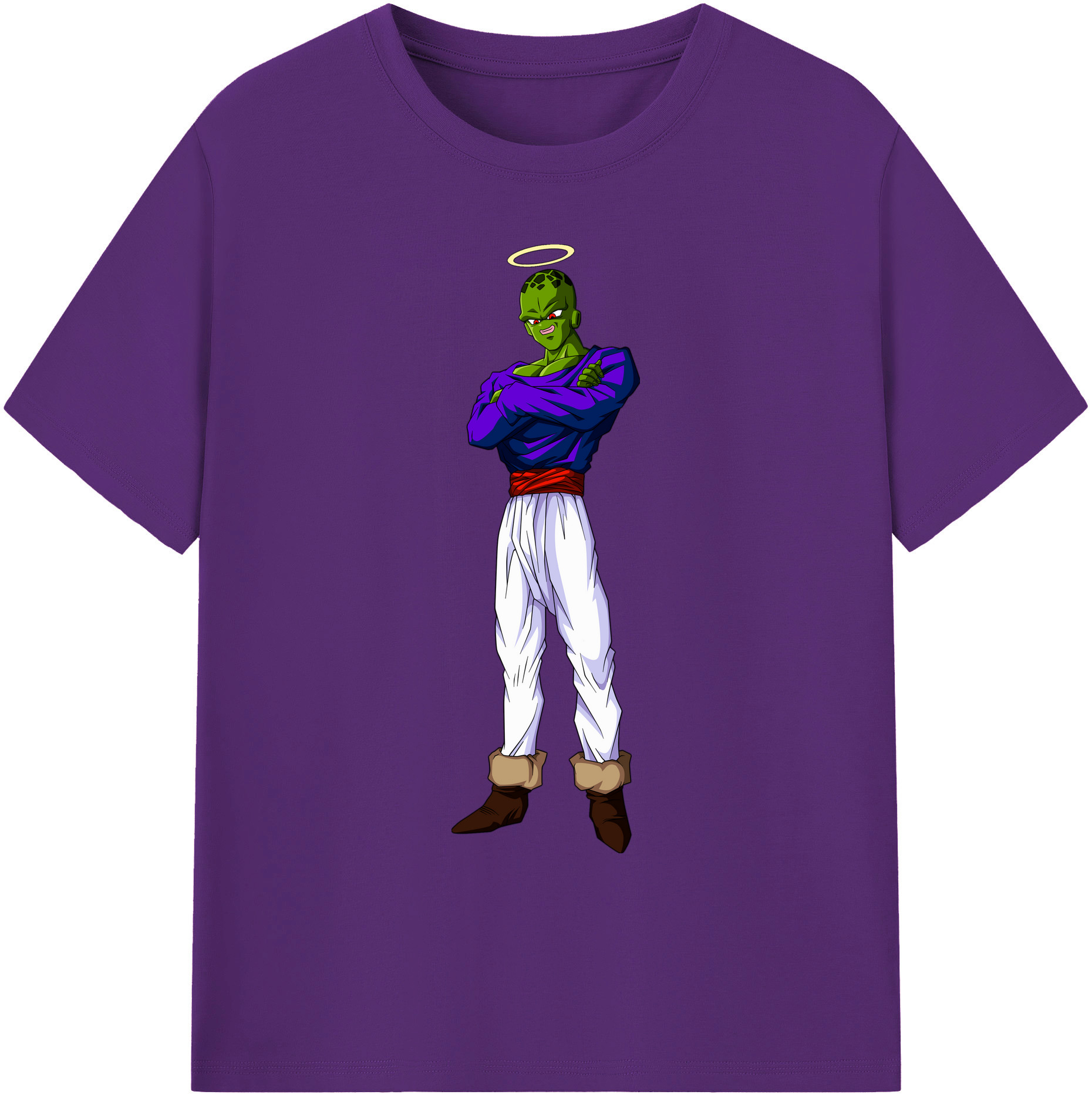 （画像用） ドラゴンボール パイクーハン DRAGON BALL Pikkon 綿100％ メンズ半袖Tシャツ｜肌触りやわらか＆通気性