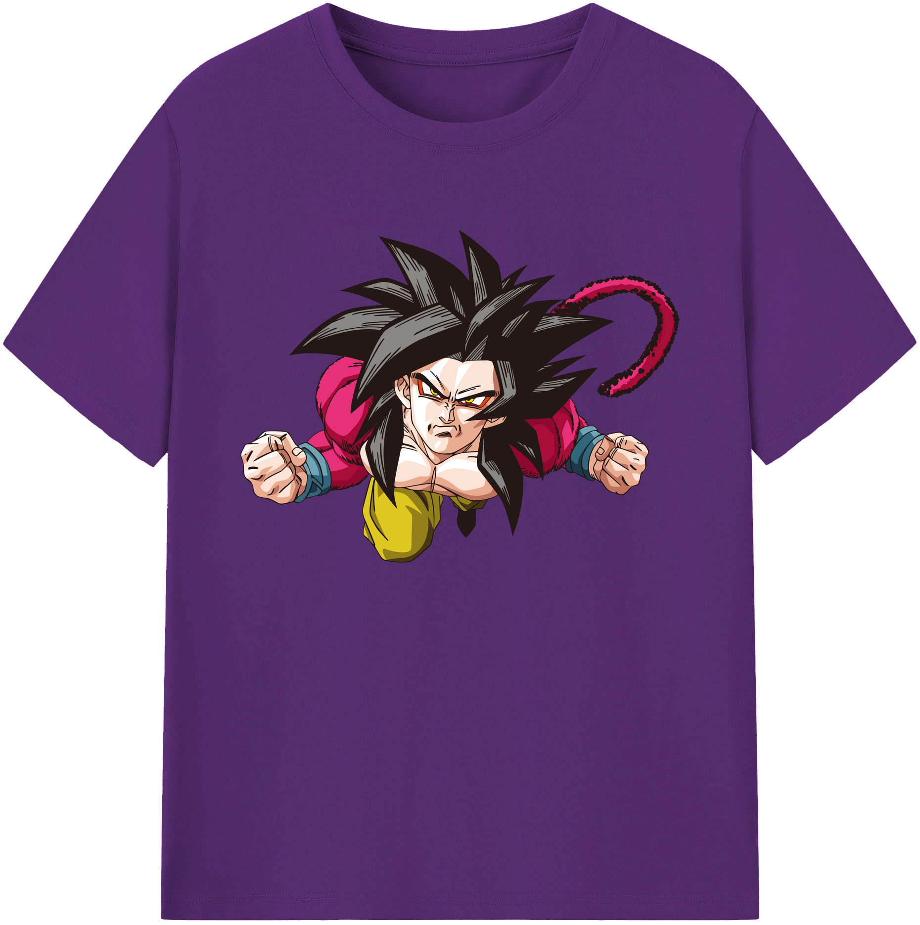 （画像用） ドラゴンボール 孫悟空（そん ごくう）Son Goku カカロット DRAGON BALL Kakarotto 綿100％ メンズ半袖Tシャツ｜肌触りやわらか＆通気性