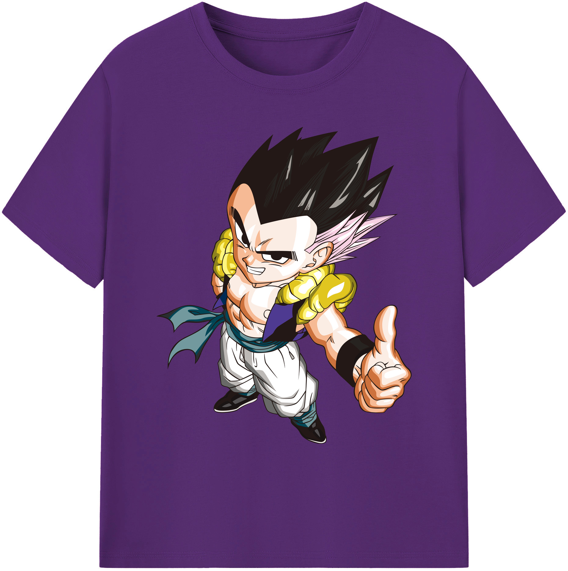 （画像用） ドラゴンボール ベジータ四世（Bejīta Yonsei）DRAGON BALL Vegeta IV 綿100％ メンズ半袖Tシャツ｜肌触りやわらか＆通気性