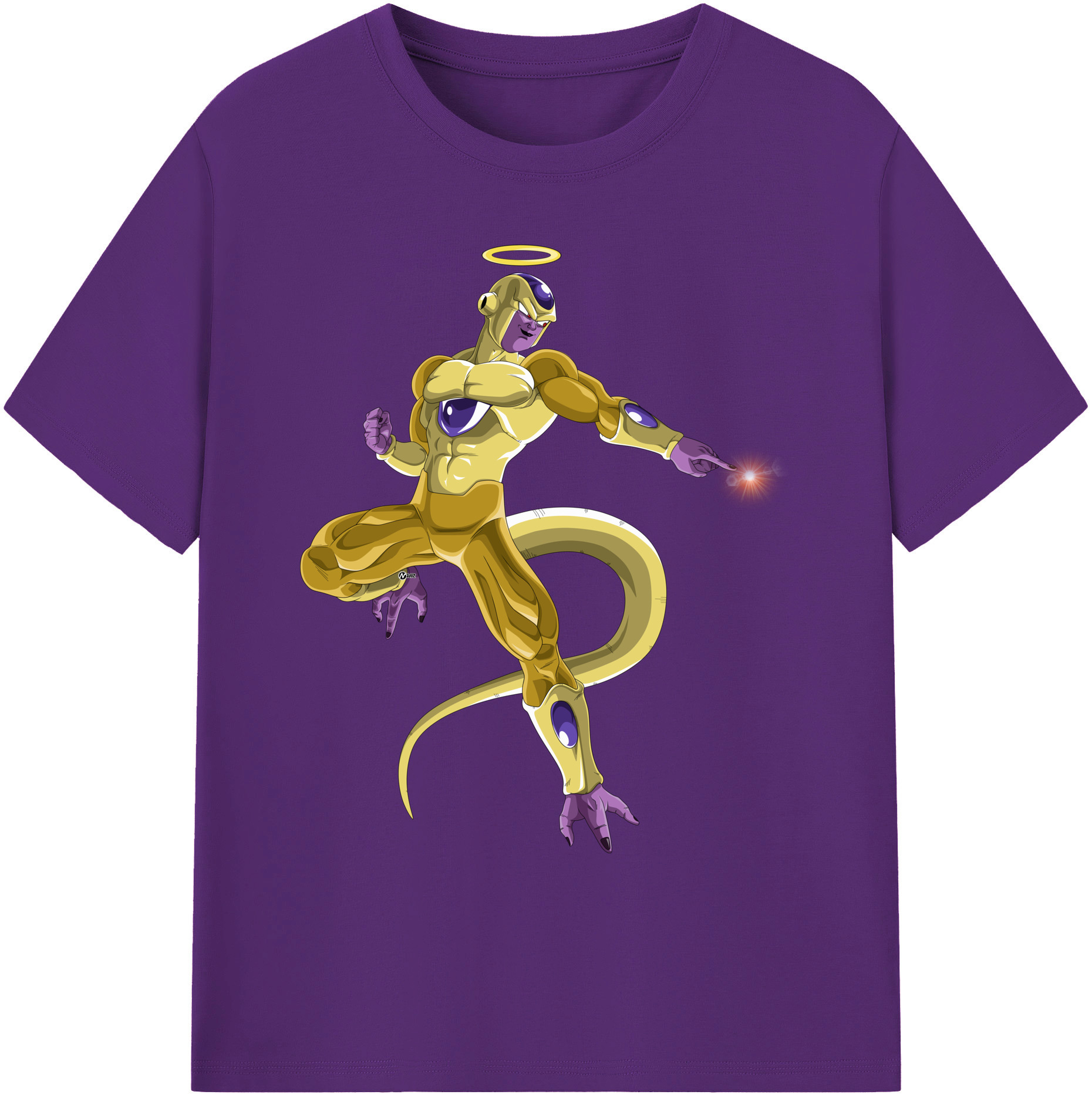 （画像用） ドラゴンボール フリーザ DRAGON BALL Frieza 綿100％ メンズ半袖Tシャツ｜肌触りやわらか＆通気性