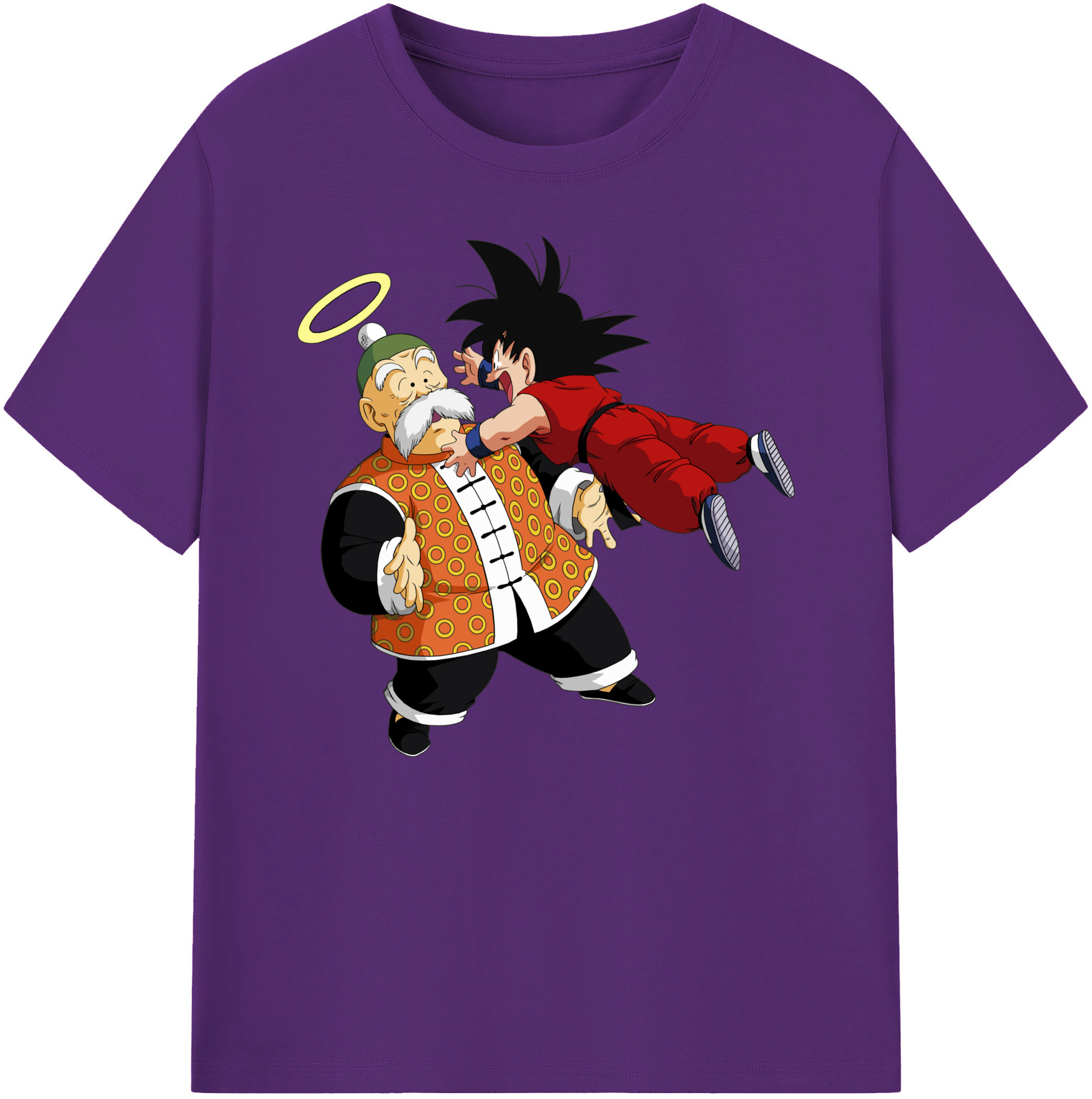 （画像用） ドラゴンボール 孫悟空（そん ごくう）Son Goku カカロット DRAGON BALL Kakarotto 綿100％ メンズ半袖Tシャツ｜肌触りやわらか＆通気性