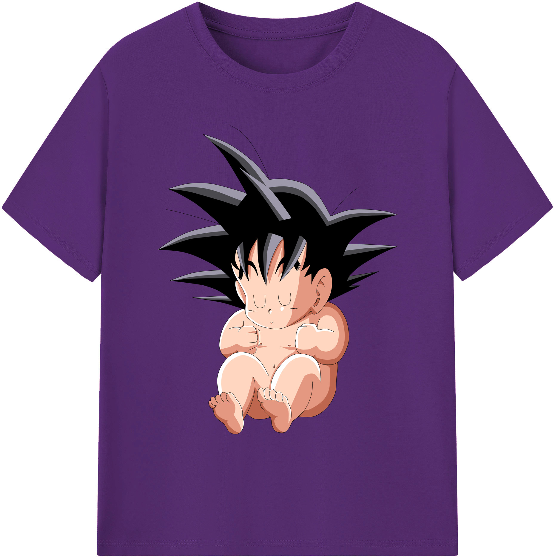 （画像用） ドラゴンボール 孫悟空（そん ごくう）Son Goku カカロット DRAGON BALL Kakarotto 綿100％ メンズ半袖Tシャツ｜肌触りやわらか＆通気性