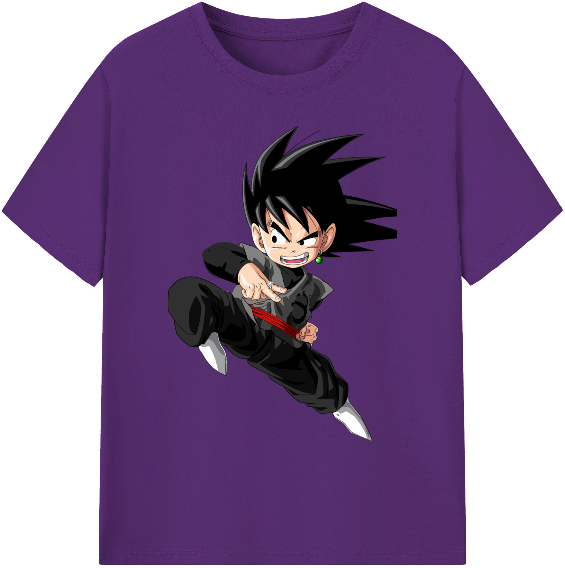 （画像用） ドラゴンボール 孫悟空（そん ごくう）Son Goku カカロット DRAGON BALL Kakarotto 綿100％ メンズ半袖Tシャツ｜肌触りやわらか＆通気性